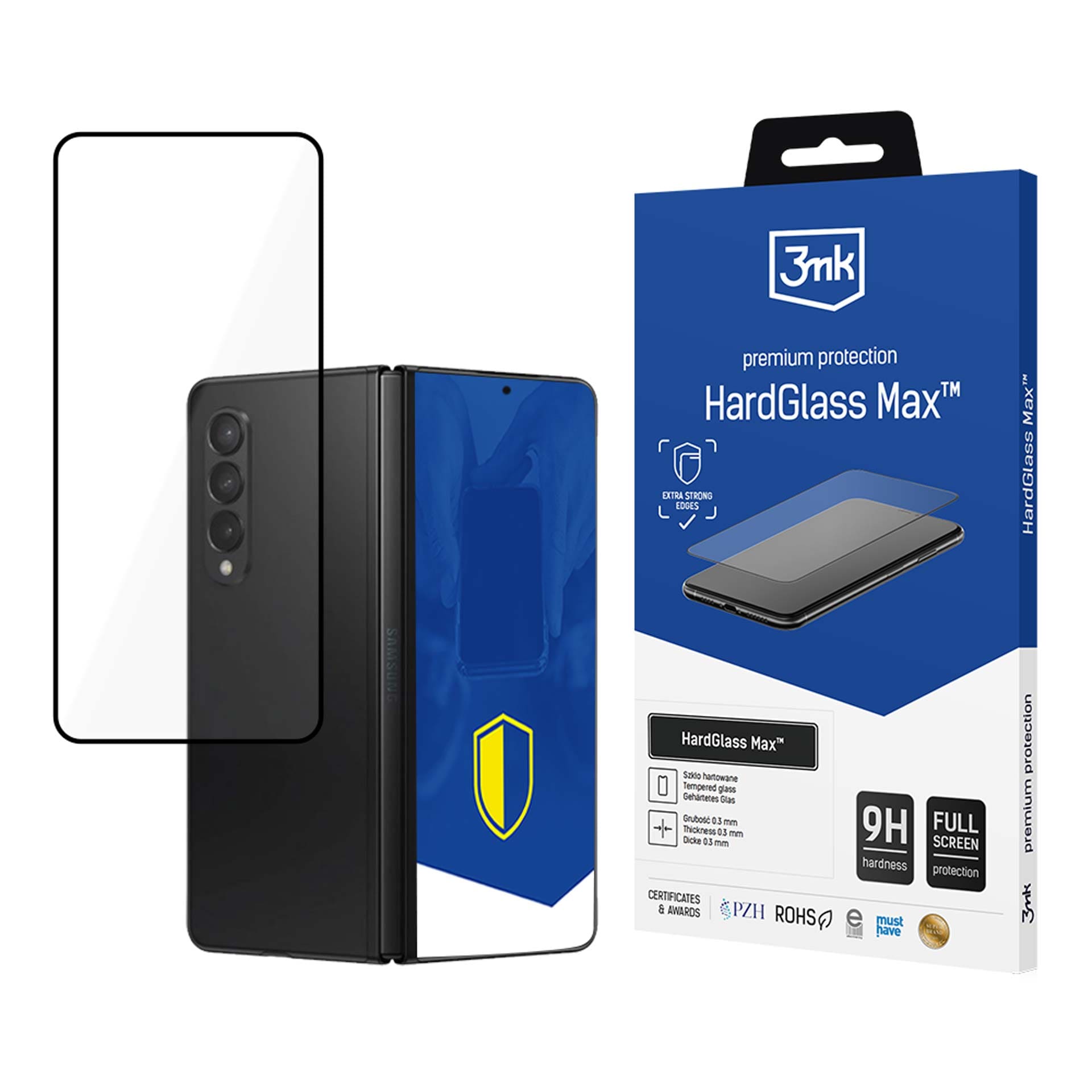 Samsung Galaxy Z Fold 5 (etuosa) – 3mk HardGlass Max™