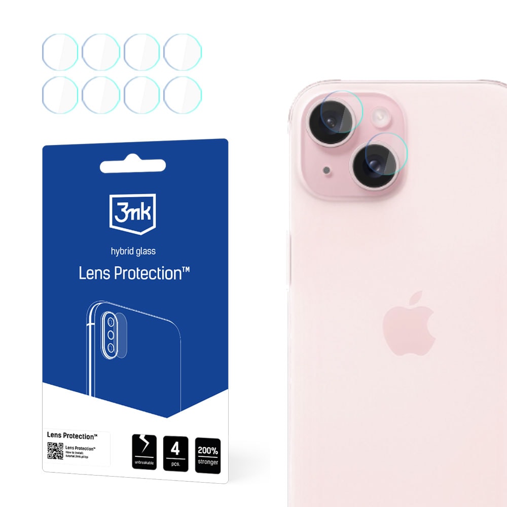 Apple iPhone 15 – 3mk Lens Protection™