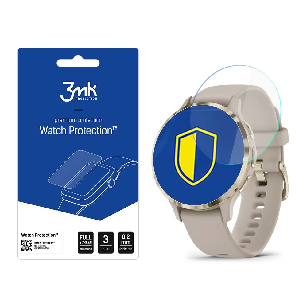 3mk Watch Protection™ v. ARC+ -suojakalvo Garmin Venu 3S -mallille