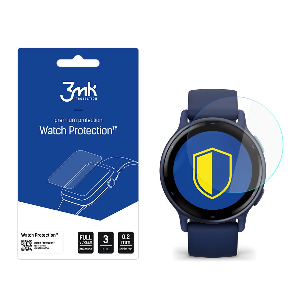 3mk Watch Protection ARC -suojakalvo Garmin Vivoactive 5 -kellolle