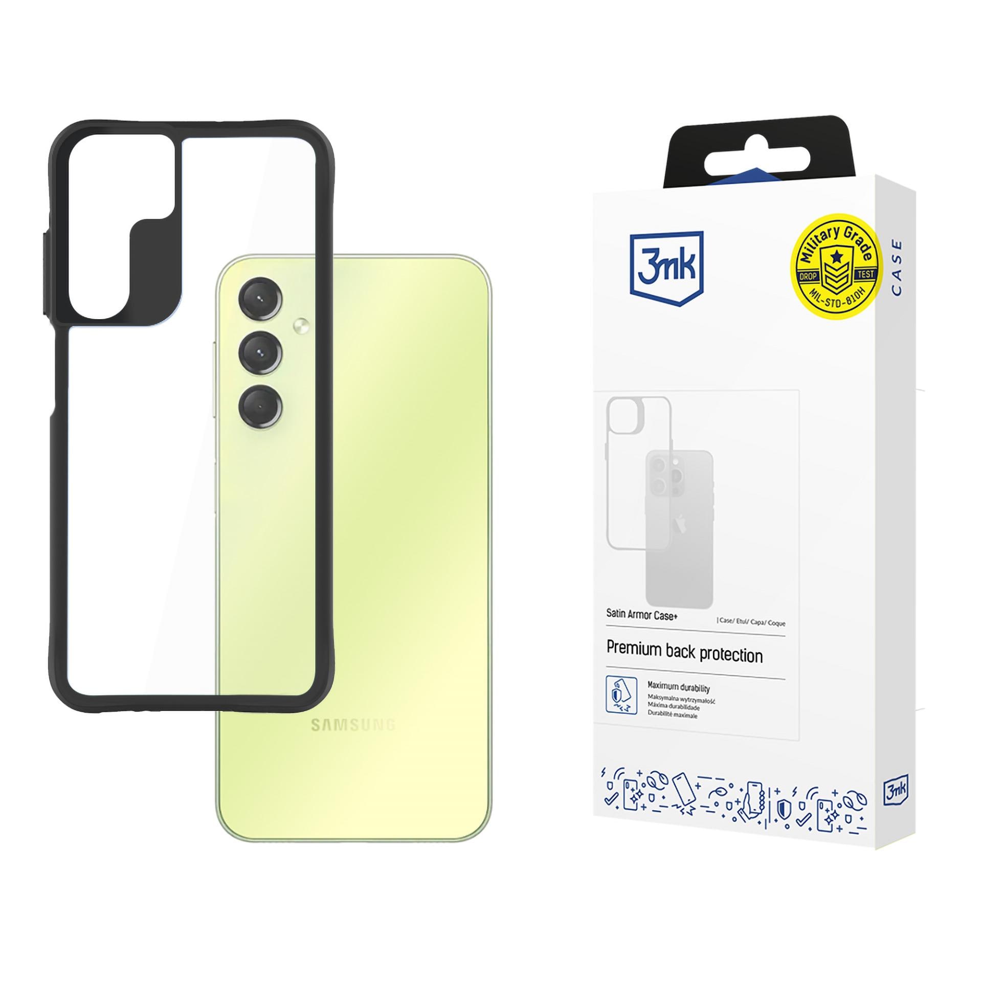 3mk Satin Armor Case+ -suojakotelo Samsung Galaxy A25 5G:lle