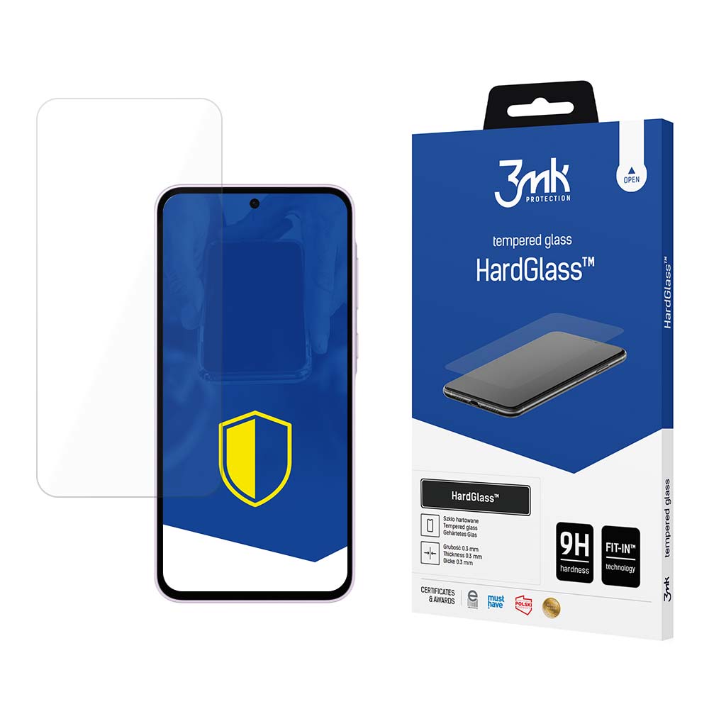 Karkaistu lasi 9H 3mk HardGlass™ Samsung Galaxy A35 / A55 5G -mallille