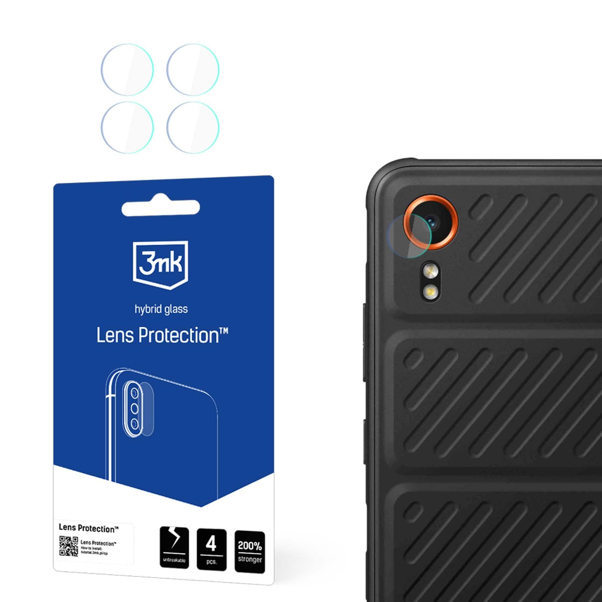 3mk Lens Protection™ -hybridikamerasuojalasi Samsung Galaxy XCover 7:lle