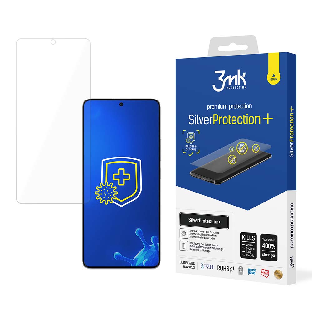 3mk SilverProtection+ -suojakalvo Xiaomi Redmi Note 13 Pro+ -puhelimelle