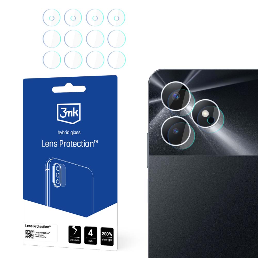3mk Lens Protection™ -hybridikameralasi Realme Note 50:lle