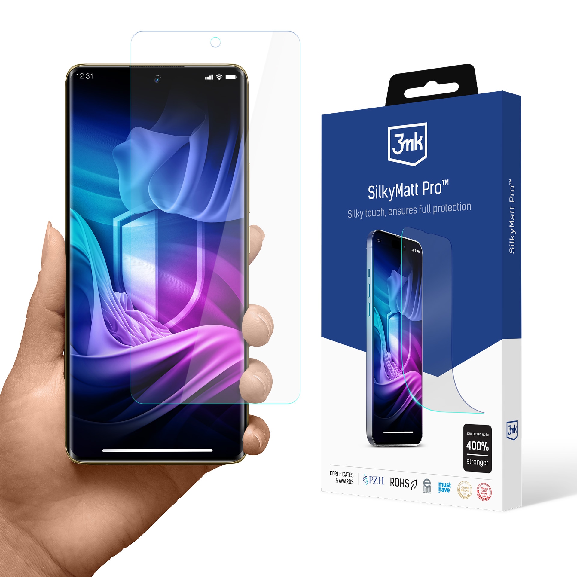 3mk Silky Matt Pro -mattafolio Realme 12 Pro- ja 12 Pro+ -malleille