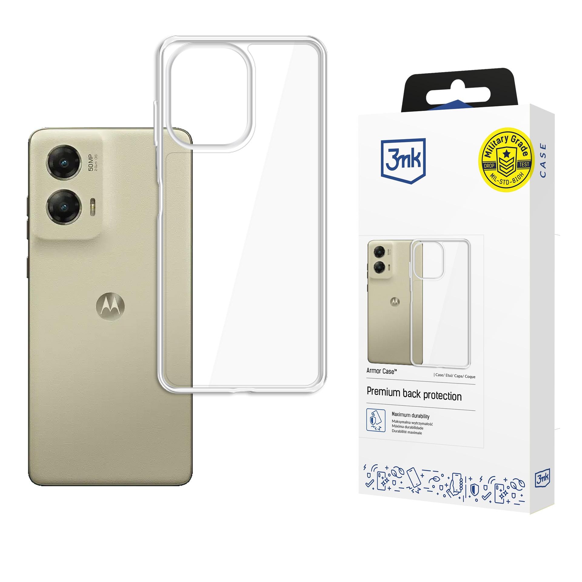 3mk-suojakotelo Motorola Moto G Stylus 2024 - Läpinäkyvä
