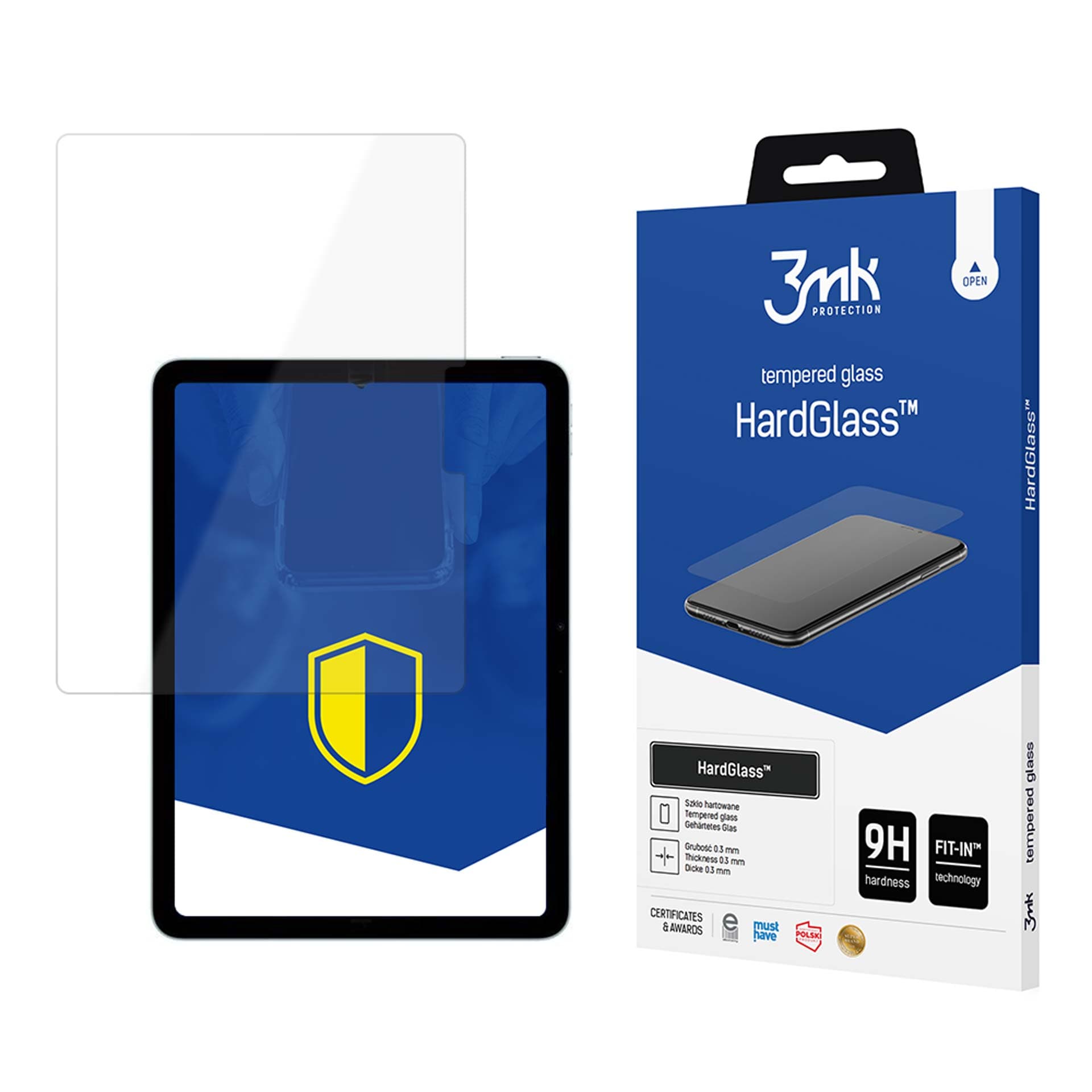 3mk HardGlass™ -karkaistu lasi Apple iPad Air 11" 2024 (6. sukupolvi)