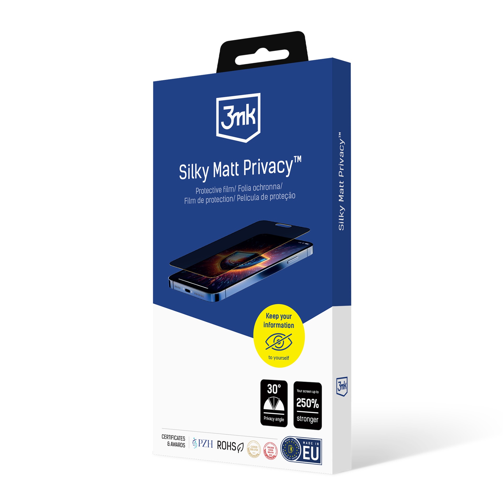 3mk Silky Matt Privacy -näytönsuojakalvo Samsung Galaxy A25 5G:lle