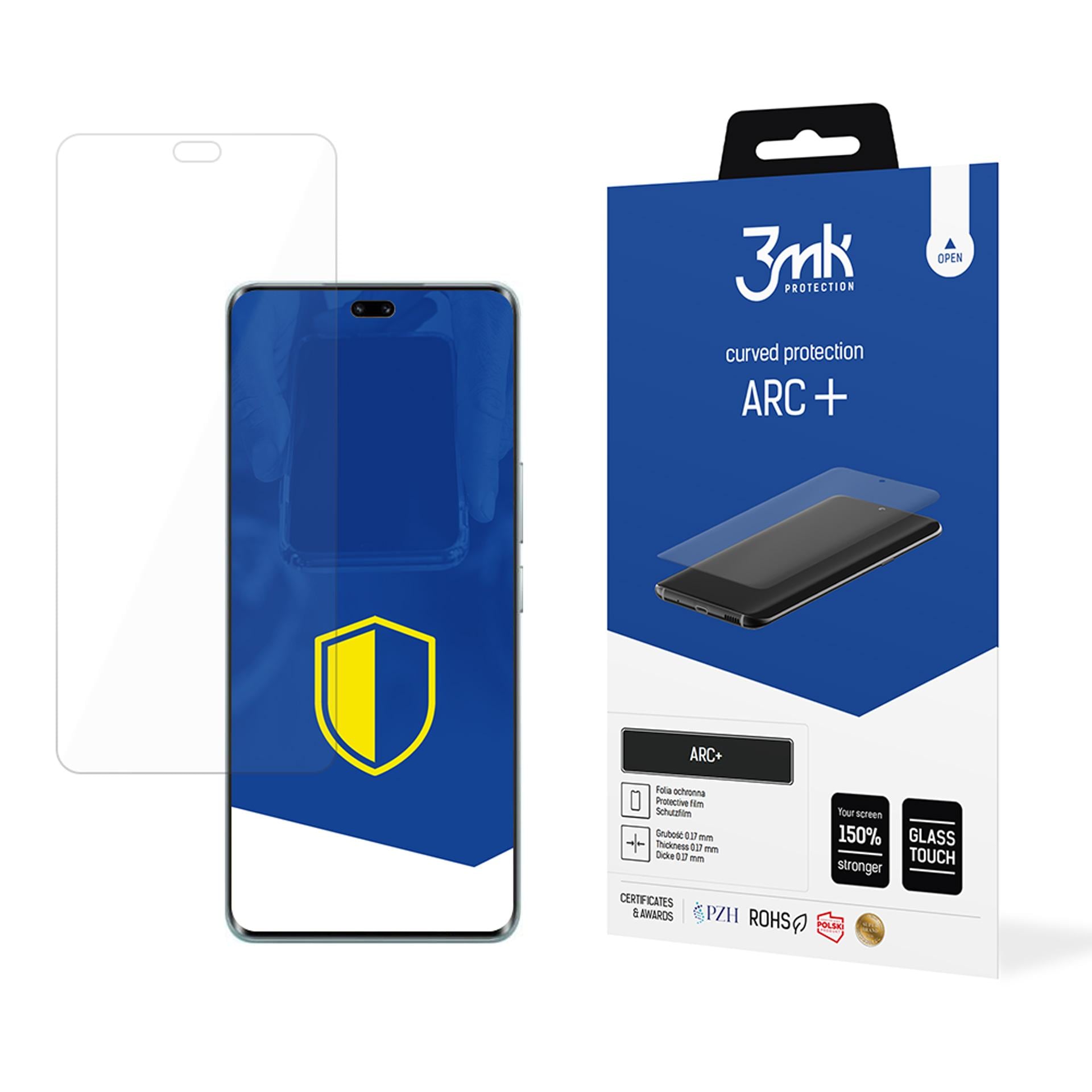 3mk ARC+ -suojakalvo Honor 200 Pro -puhelimelle