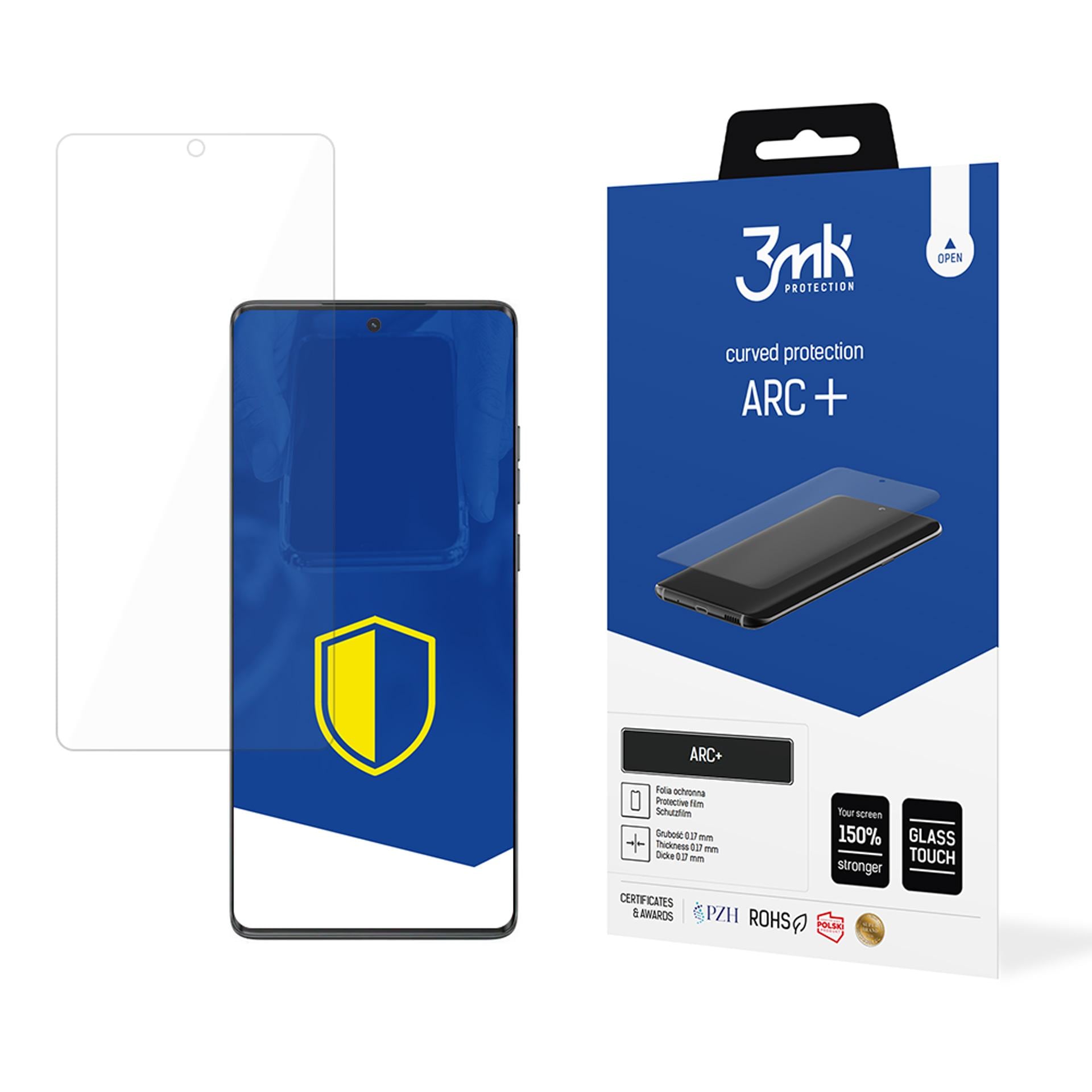 3mk ARC+ -suojakalvo Motorola Moto G85:lle