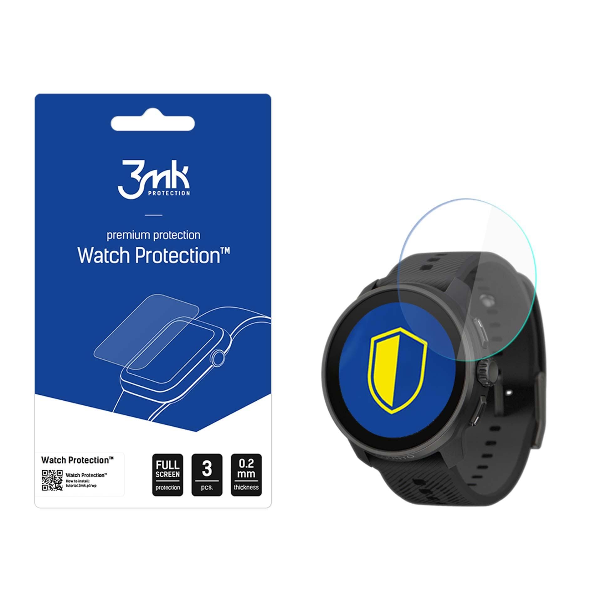Karkaistu lasi 3mk Watch Protection FlexibleGlass Suunto Race S -kelloon