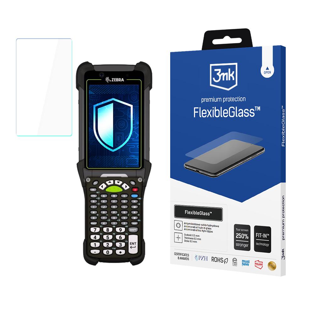 Hybridilasi 3mk FlexibleGlass Zebra MC92 -laitteessa