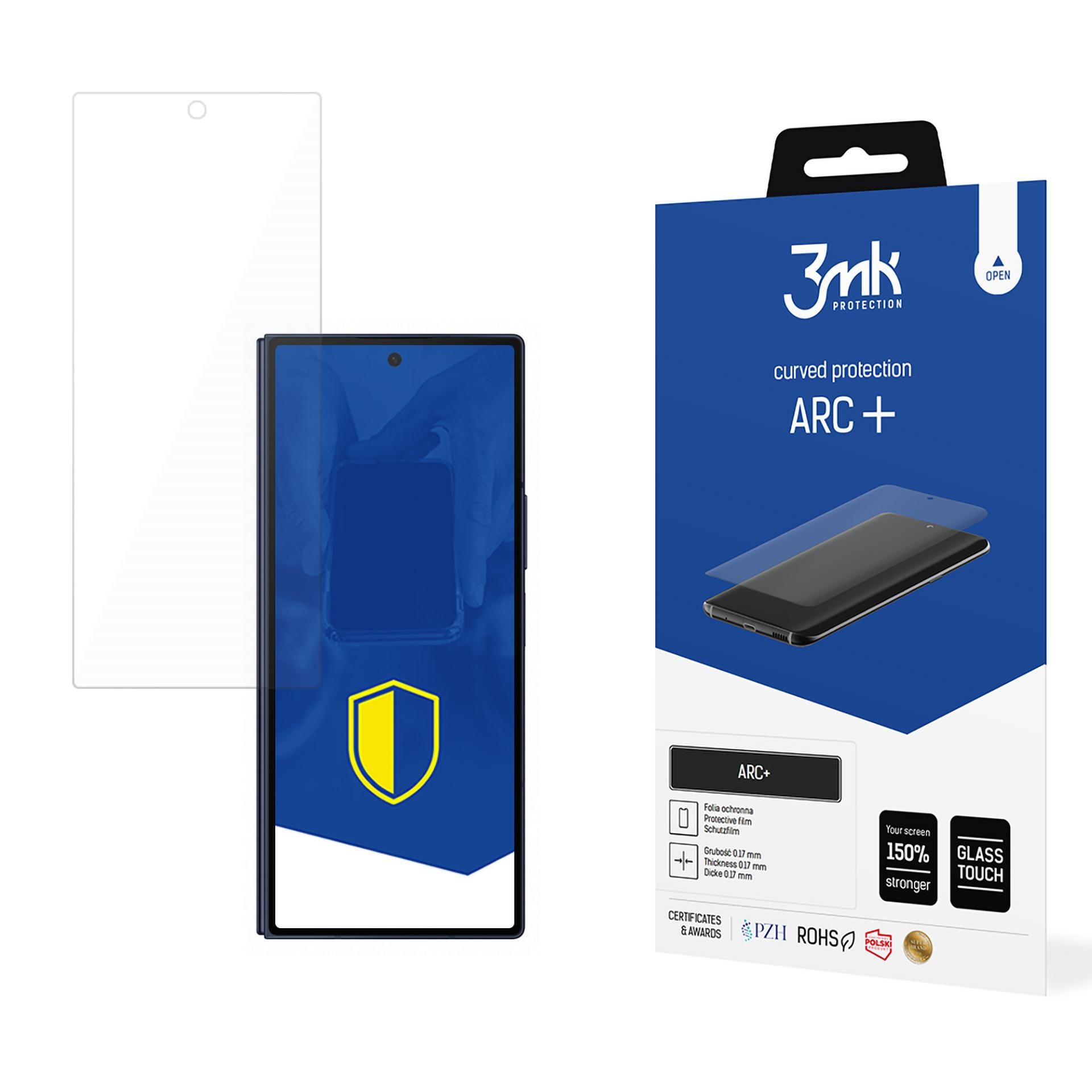 3mk ARC+ -suojakalvo Samsung Galaxy Z Fold 6:lle (etupuoli)