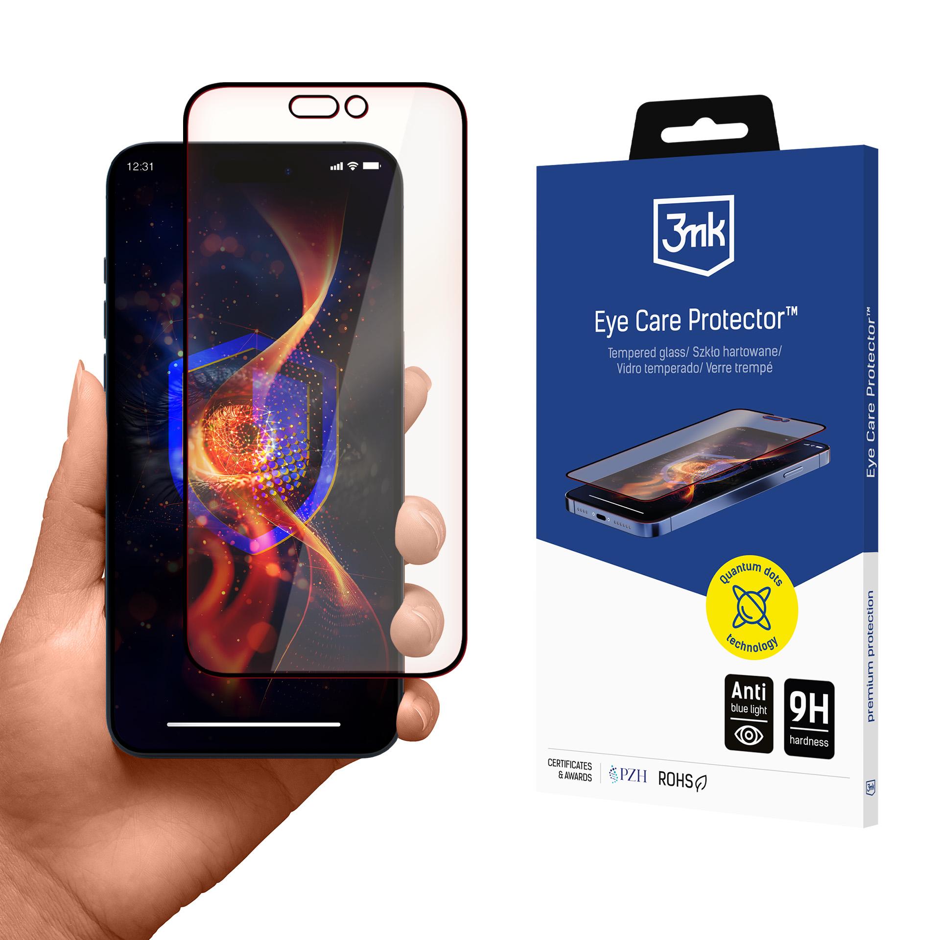 3mk Eye Care Protector -karkaistu lasi Apple iPhone 16 Pro:lle