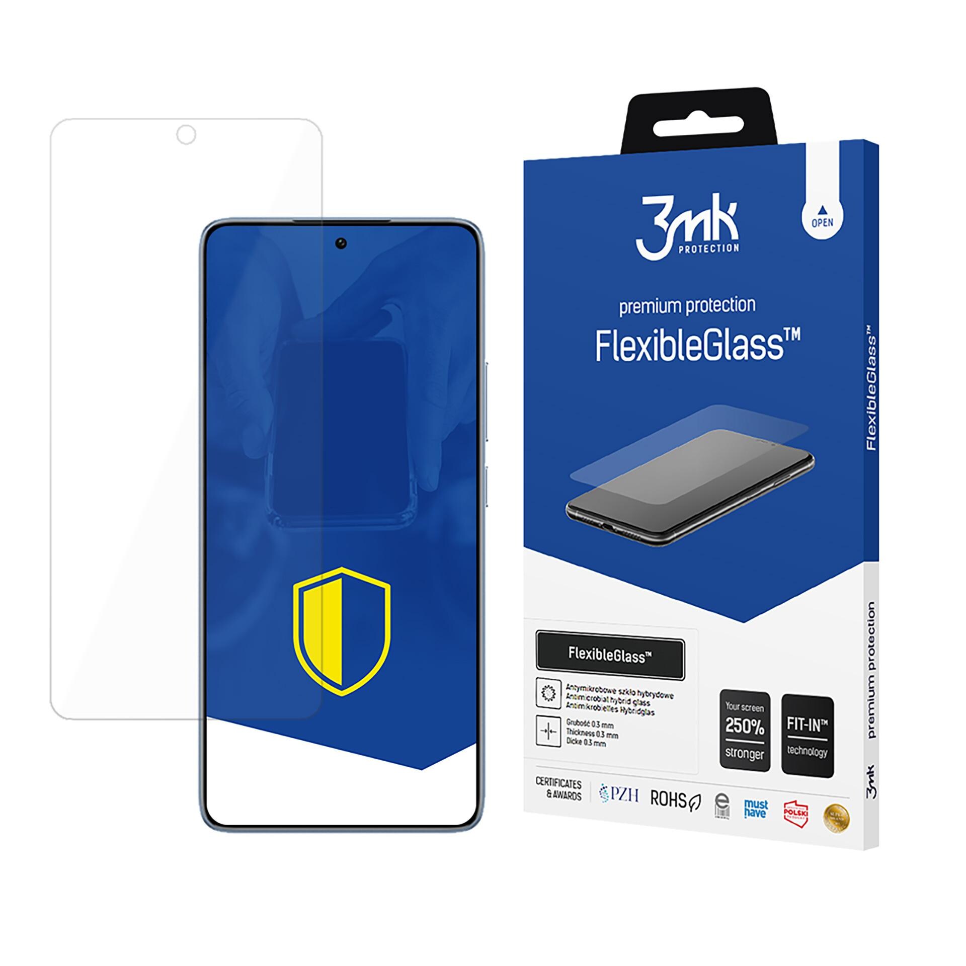 Hybridilasi 3mk FlexibleGlass Xiaomi 14T / 14T Pro -mallille