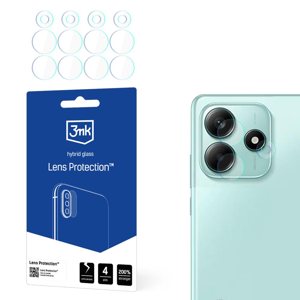 Hybridilasi kameran objektiiville – 3mk-objektiivinsuoja Xiaomi Redmi Note 14 5G:lle