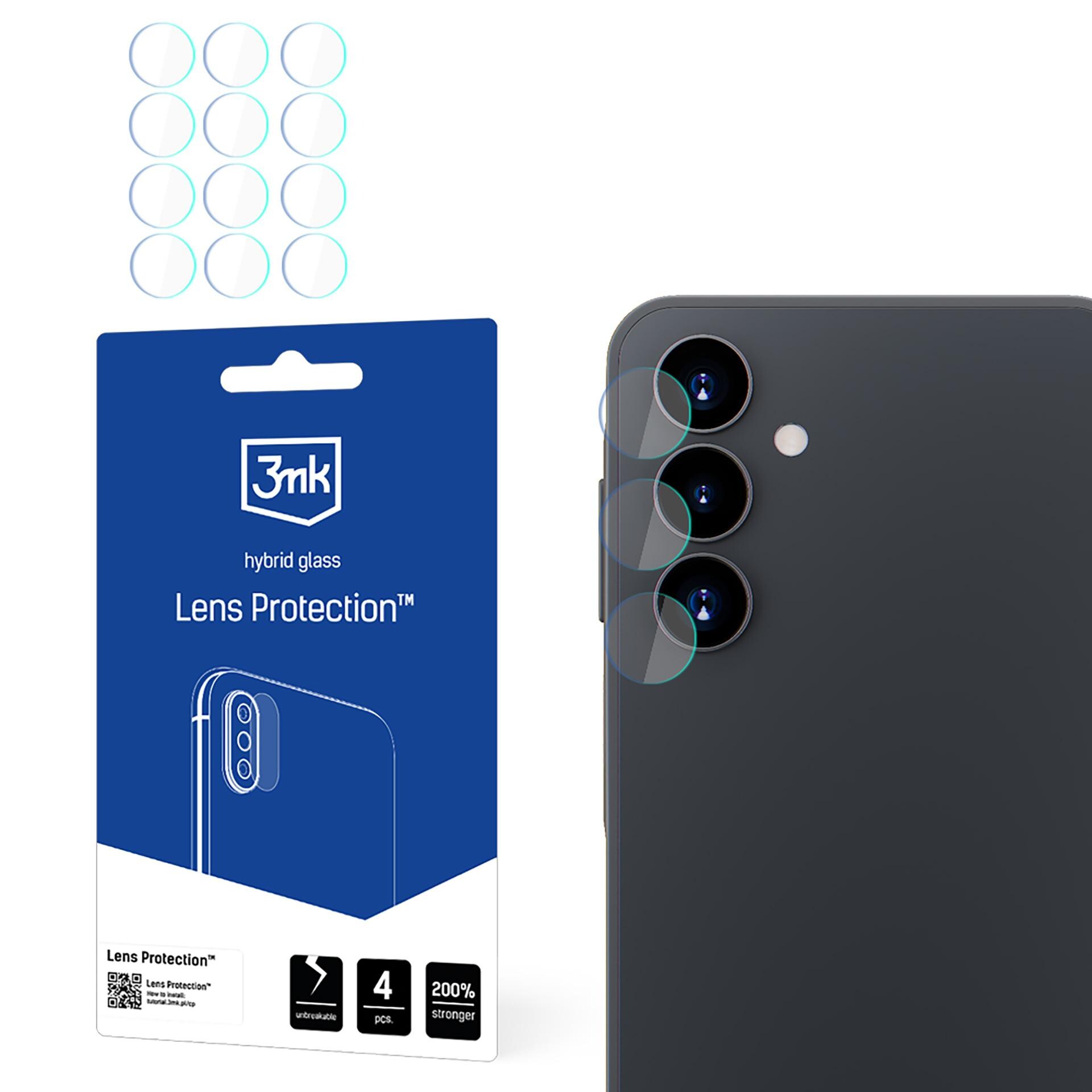 Hybridilasi kameran objektiiville – 3mk-objektiivinsuoja Samsung Galaxy A16:lle