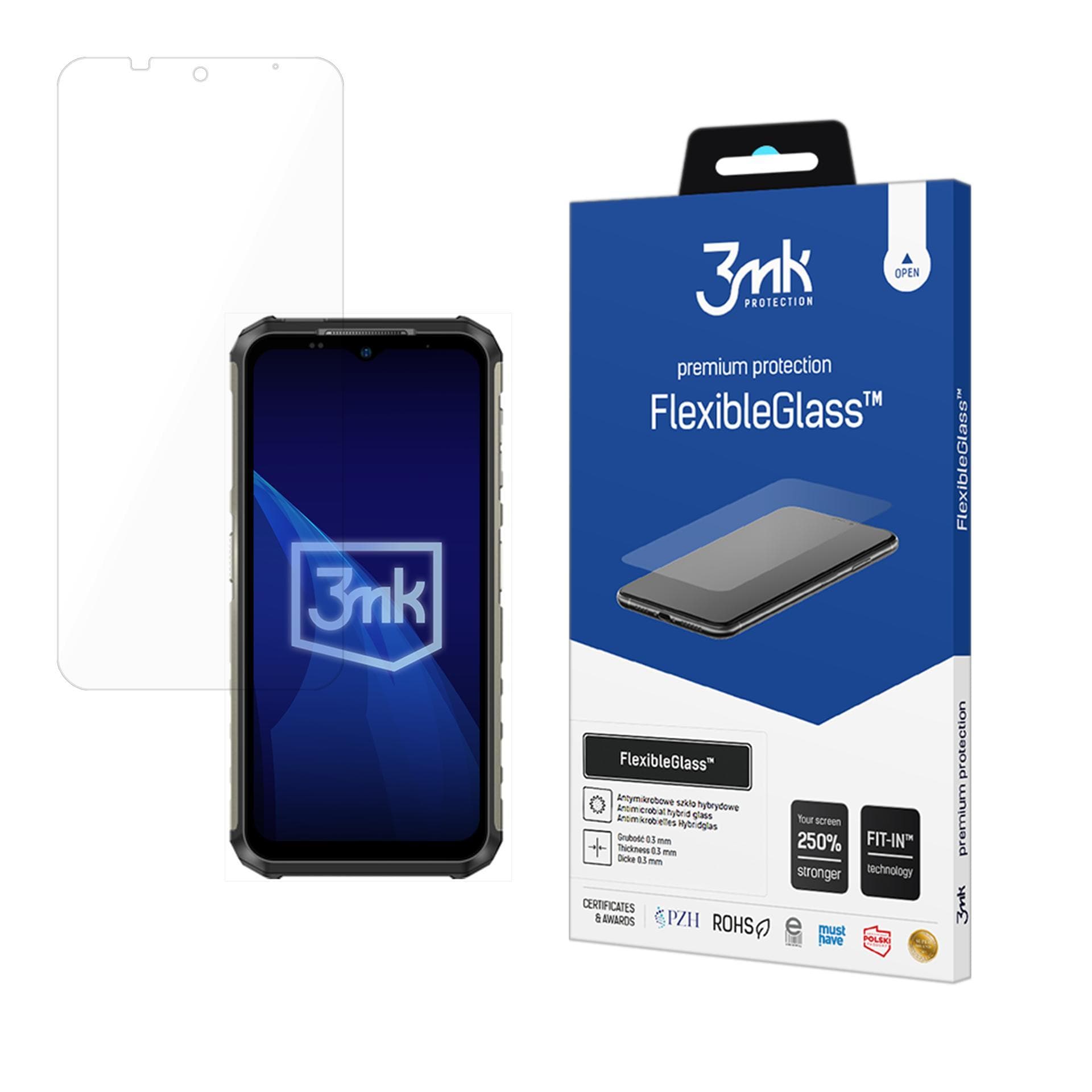 3mk FlexibleGlass™ -hybridilasi Ulefone Armor 22 -mallille
