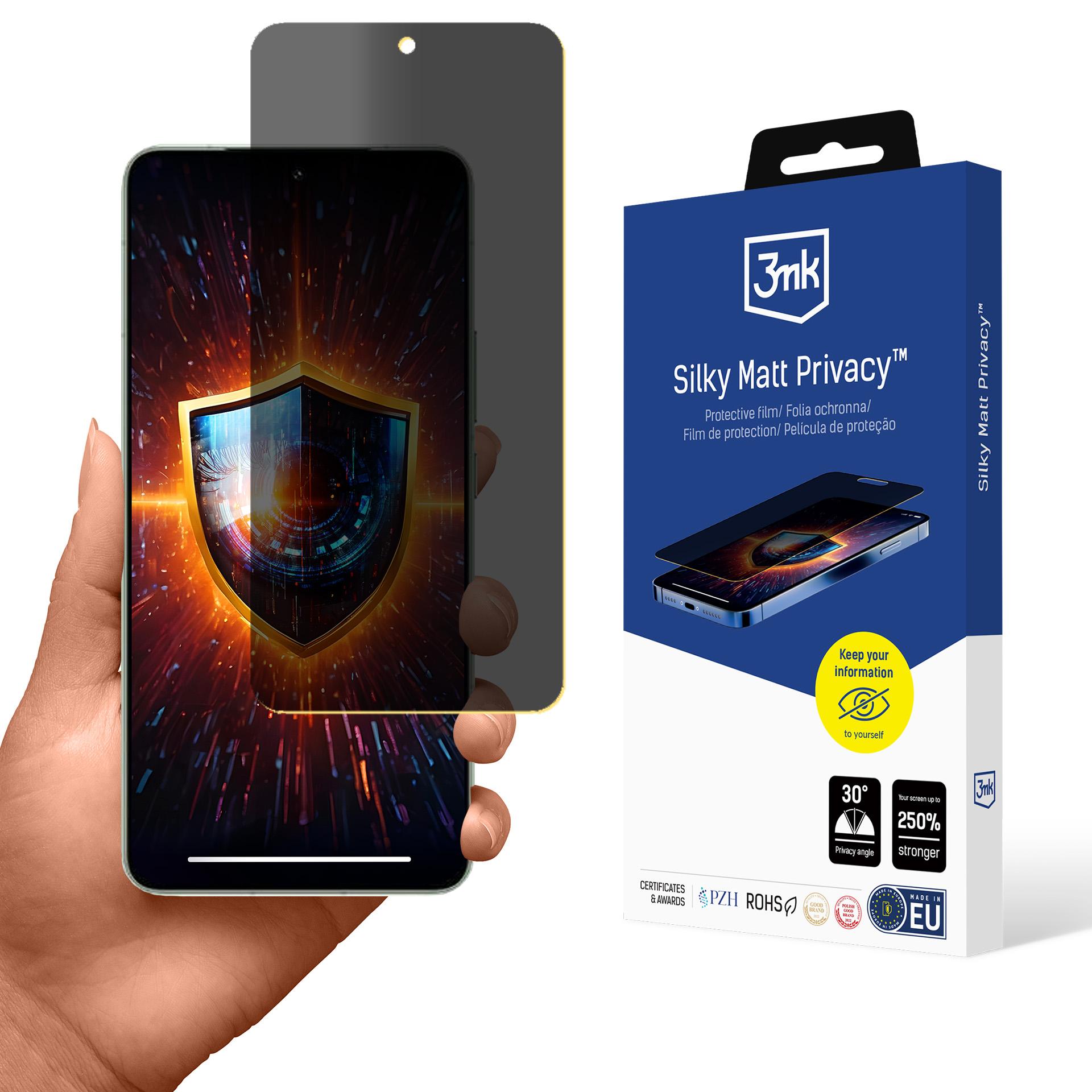 Yksityisyydensuojakalvo 3mk Silky Matt Privacy, Xiaomi 15 Pro