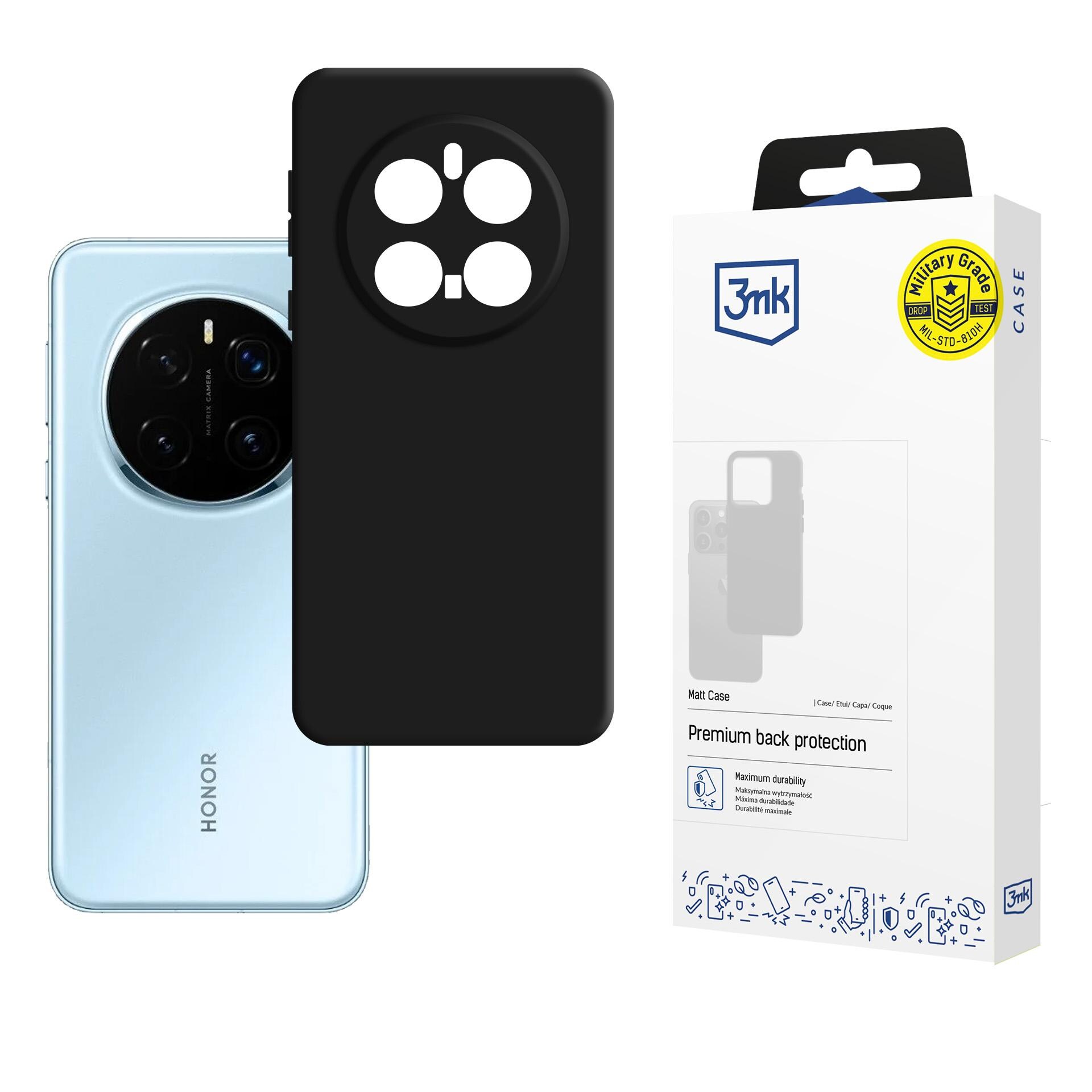 3mk:n mattakotelo Honor Magic 7 Pro -mallille – musta
