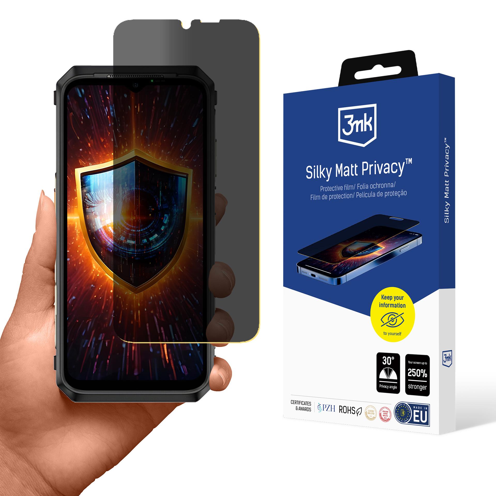 3mk Silky Matt -näytönsuojakalvo Ulefone Power Armor 18 / 18T / 18 Ultra -mallille