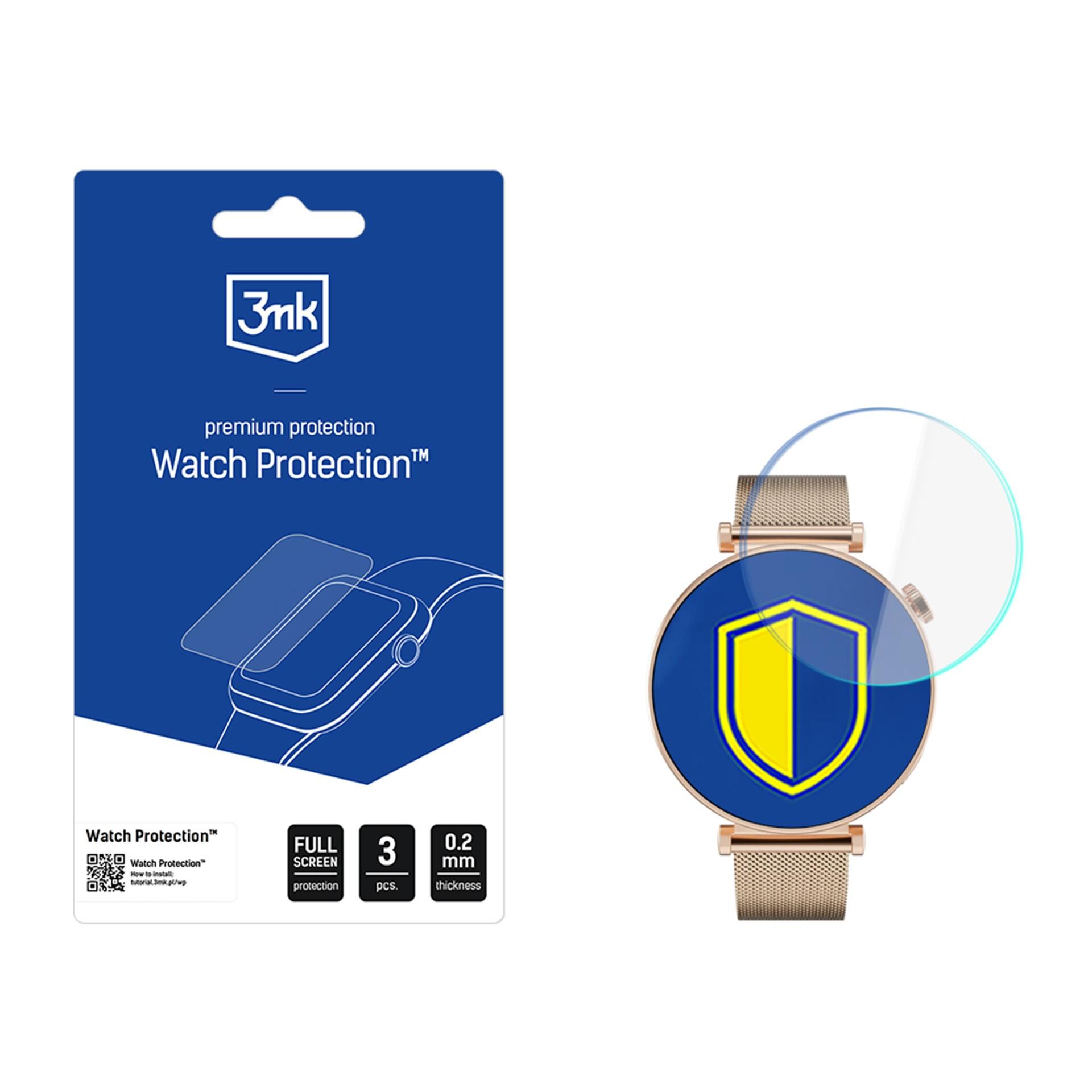 3mk Watch Protection ARC -älykellon näytönsuoja Garett Rose -mallille