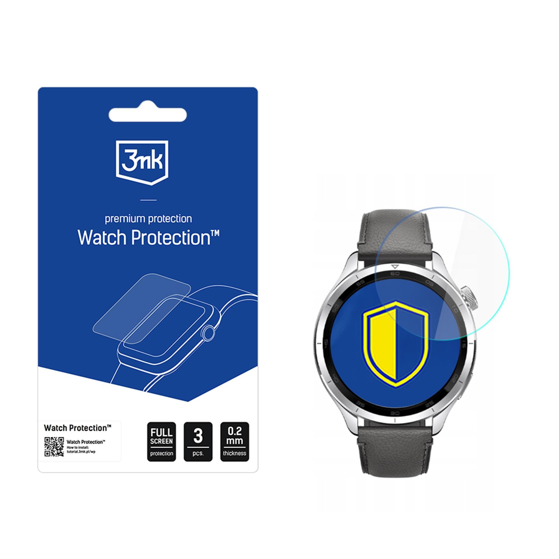 Hybrid Glass 3mk -kellonsuojus FlexibleGlass Xiaomi Watch S4 -kellolle