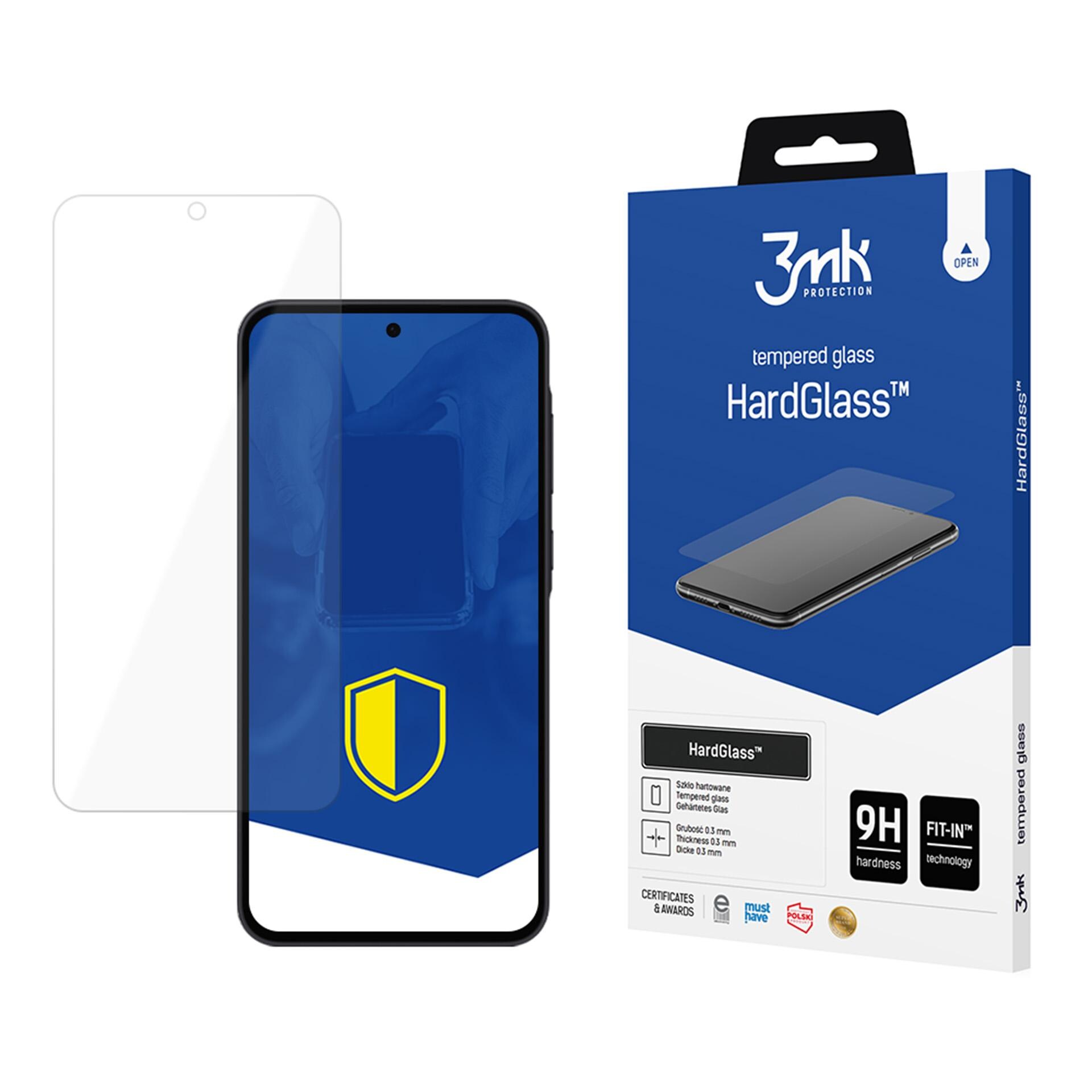 Karkaistu lasi 3mk HardGlass™ Samsung Galaxy A36 / A56 -mallille