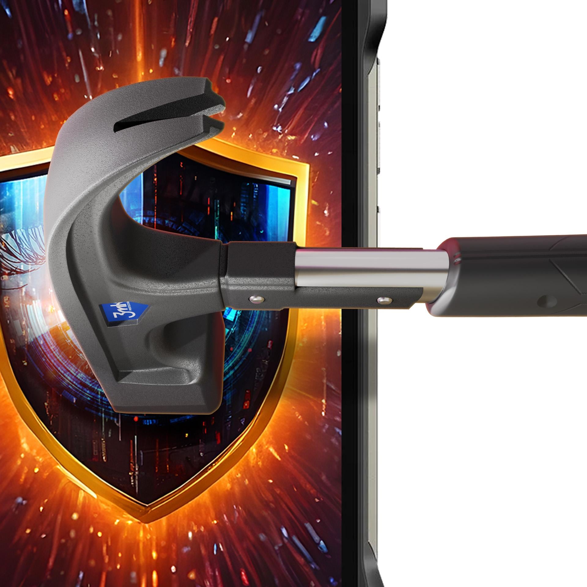 3mk Silky Matt Privacy™ -näytönsuojakalvo Ulefone Armor 27 Pro -puhelimelle