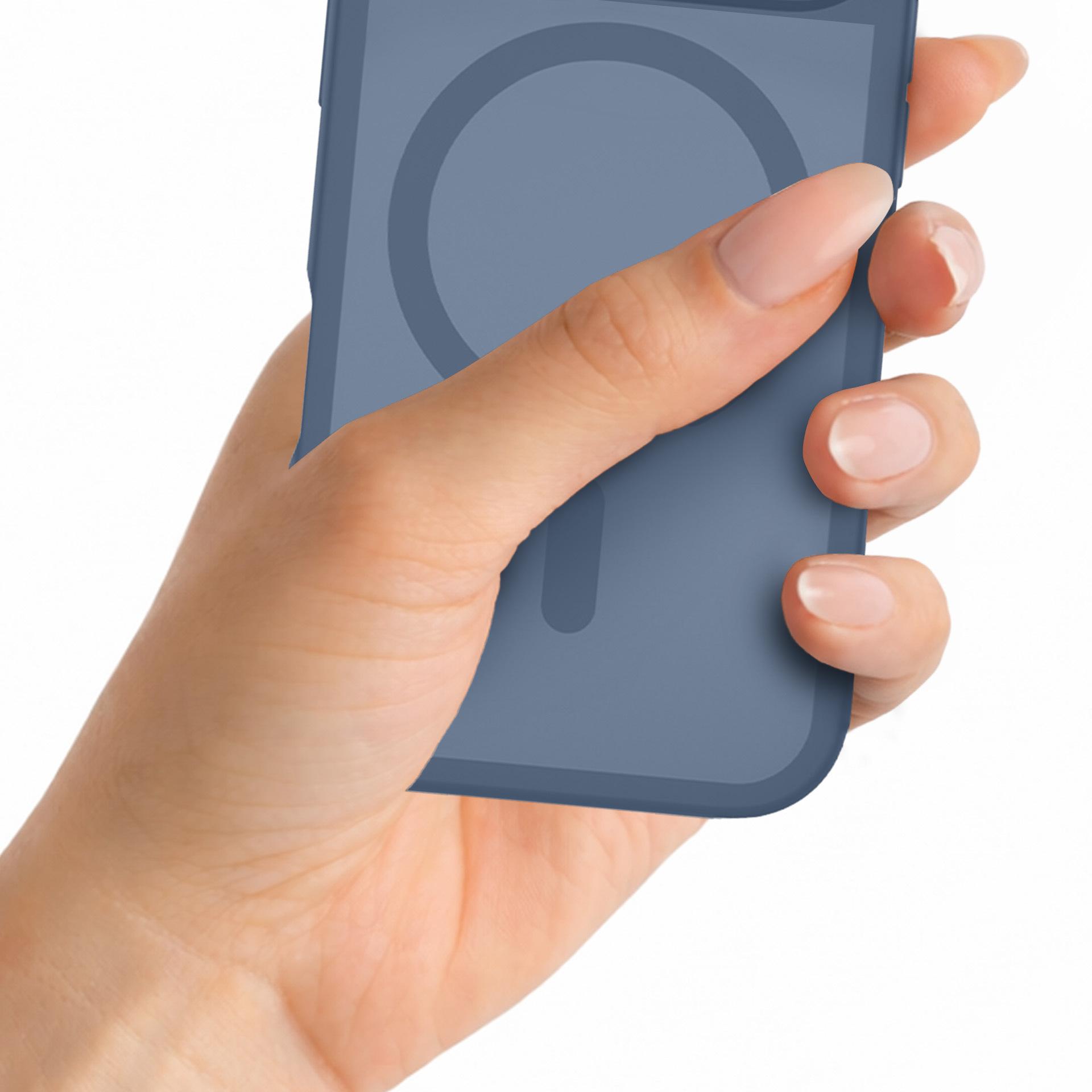 3mk Misty MagCase iPhone 14 Pro:lle – sininen