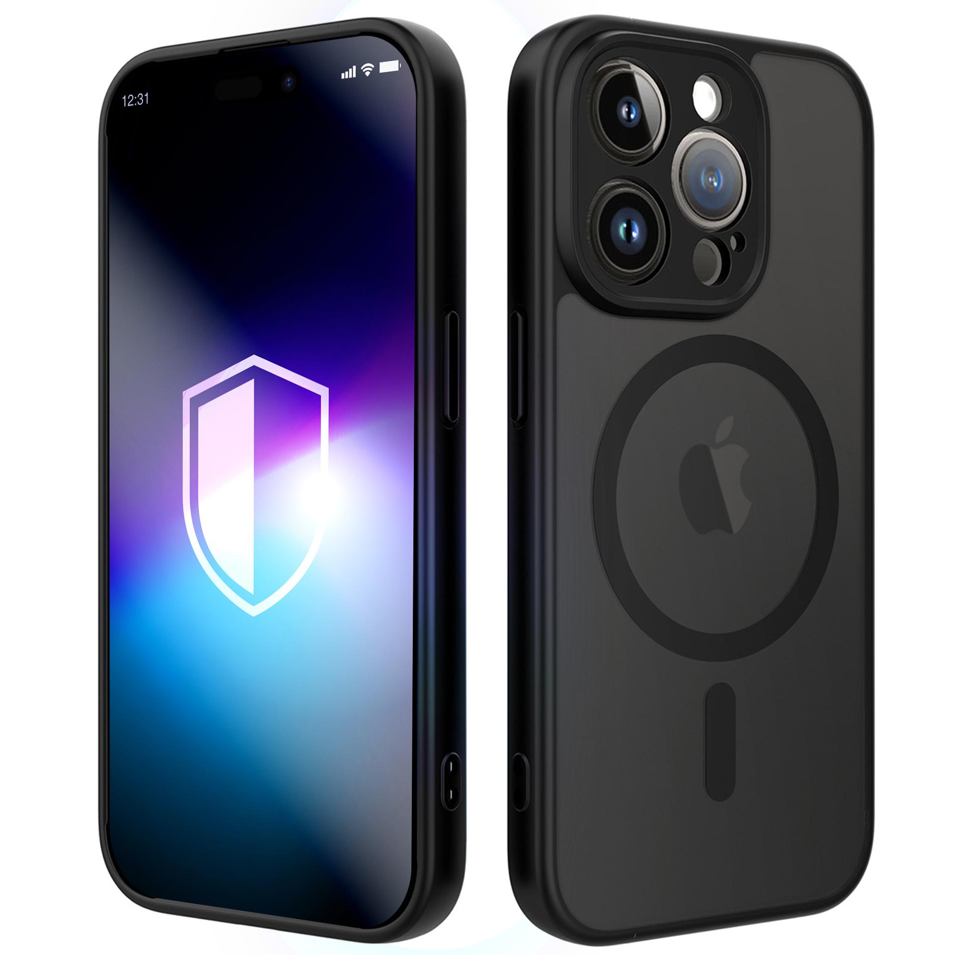 3mk Misty MagCase iPhone 14 Pro:lle – musta