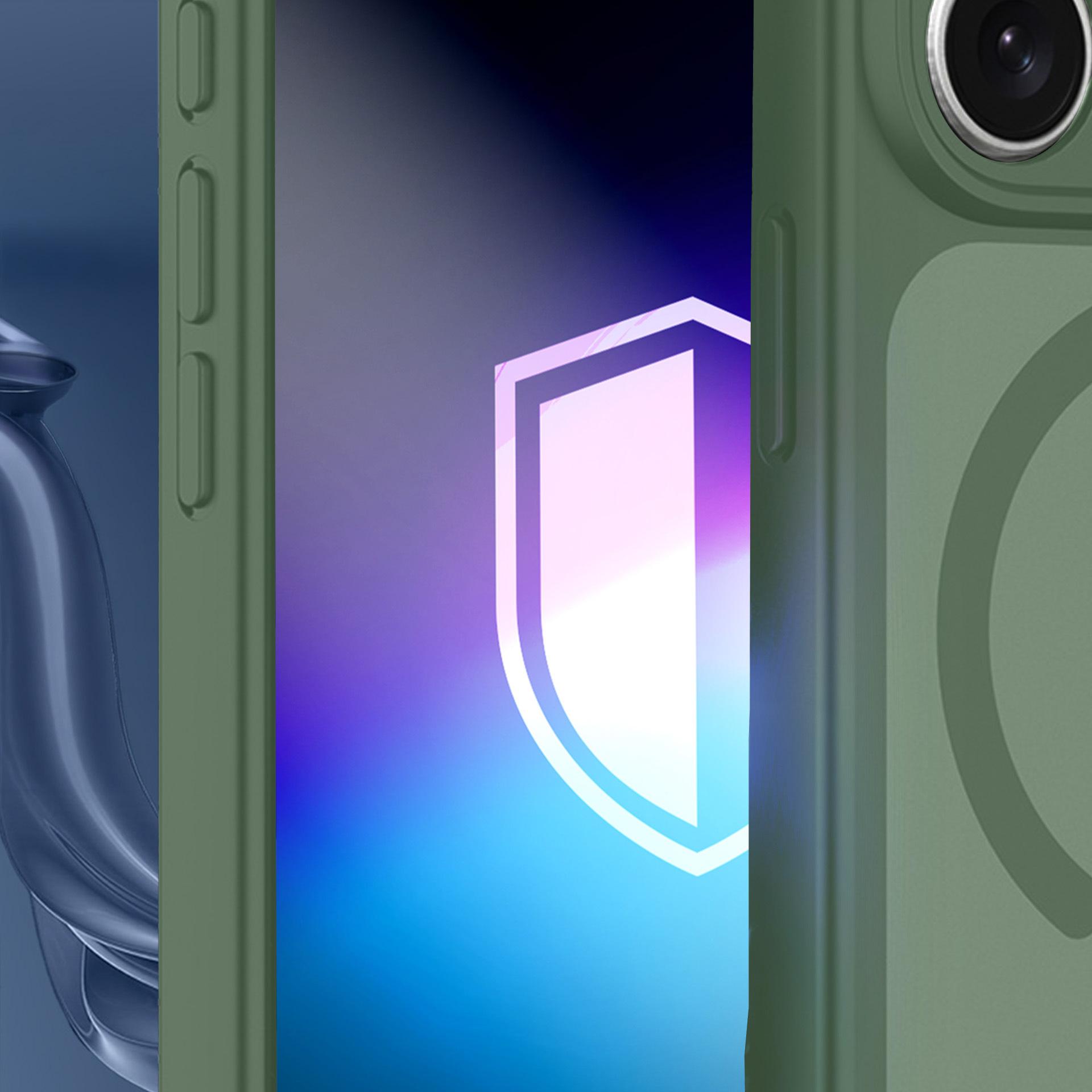 3mk Misty MagCase iPhone 15 Pro Maxille – vihreä