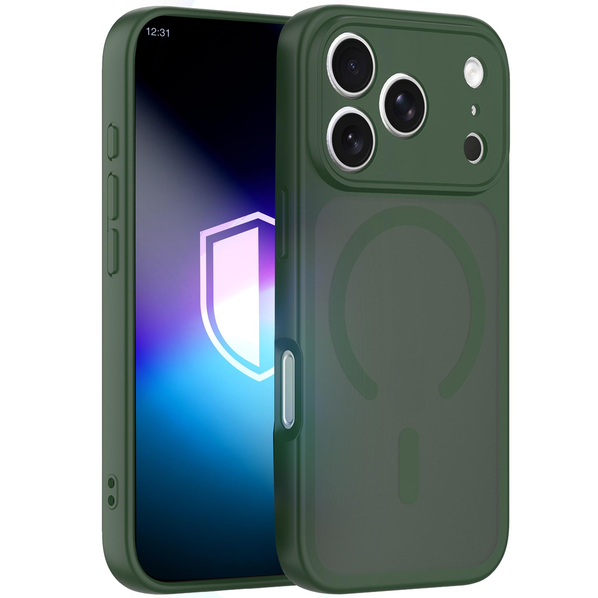 3mk Misty MagCase iPhone 17 Pro:lle – vihreä