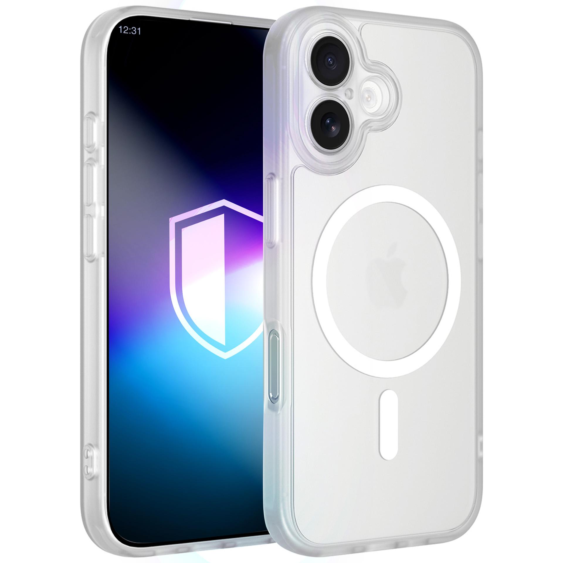 3mk Misty MagCase iPhone 16:lle – valkoinen