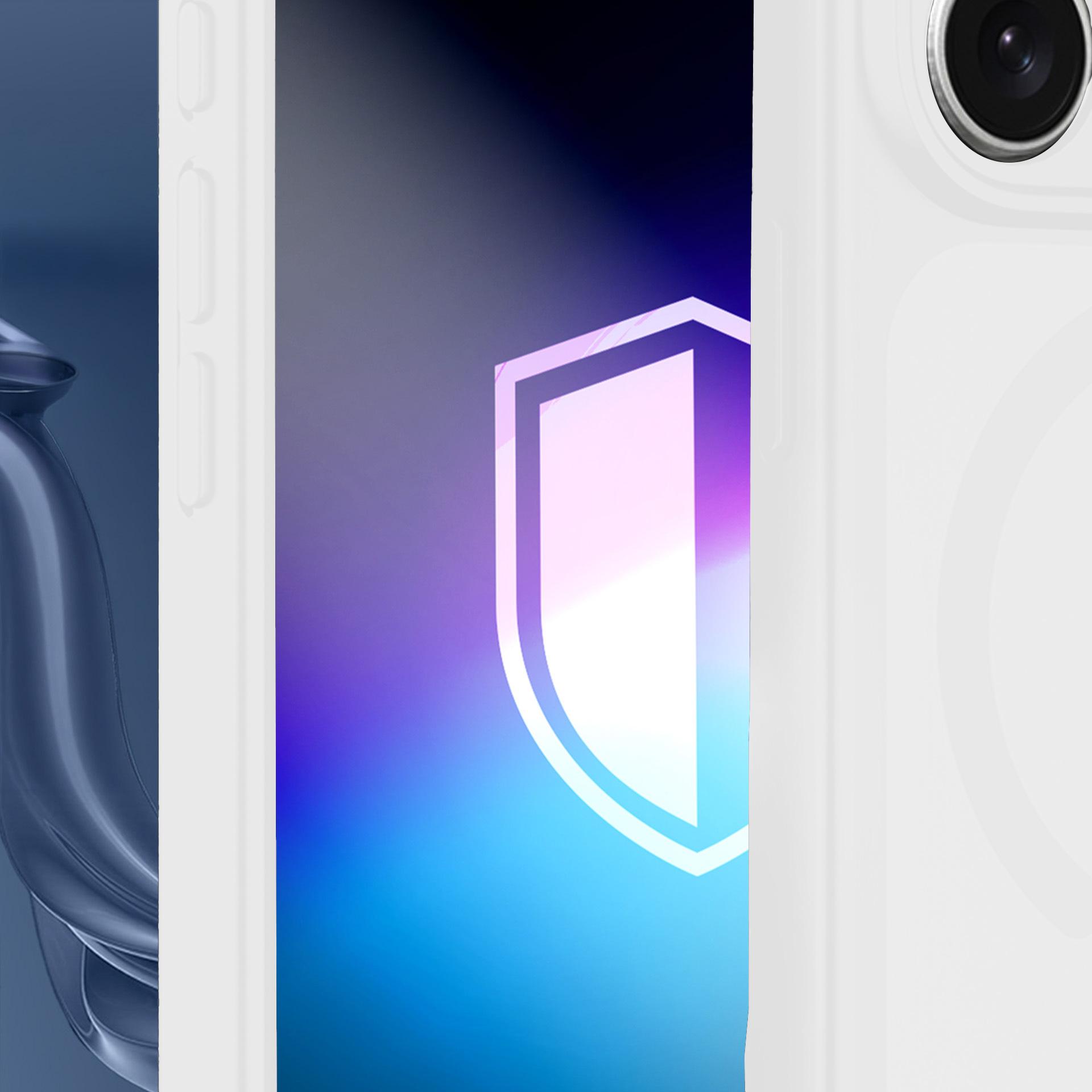 3mk Misty MagCase iPhone 16:lle – valkoinen