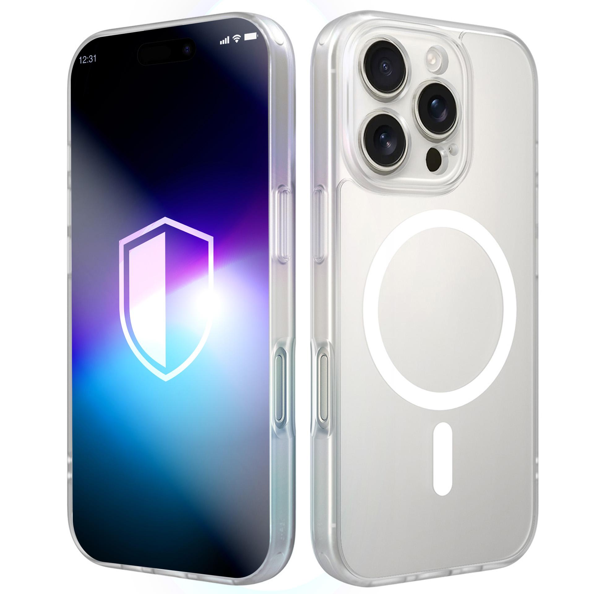 3mk Misty MagCase iPhone 16 Pro Maxille – valkoinen