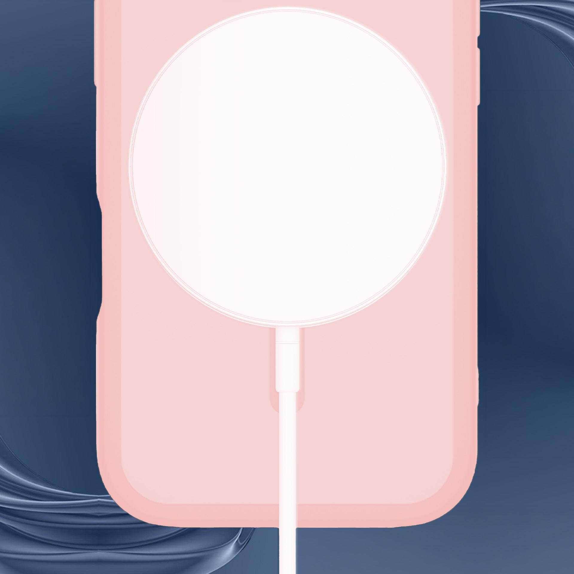 3mk Misty MagCase iPhone 14 Pro:lle – vaaleanpunainen