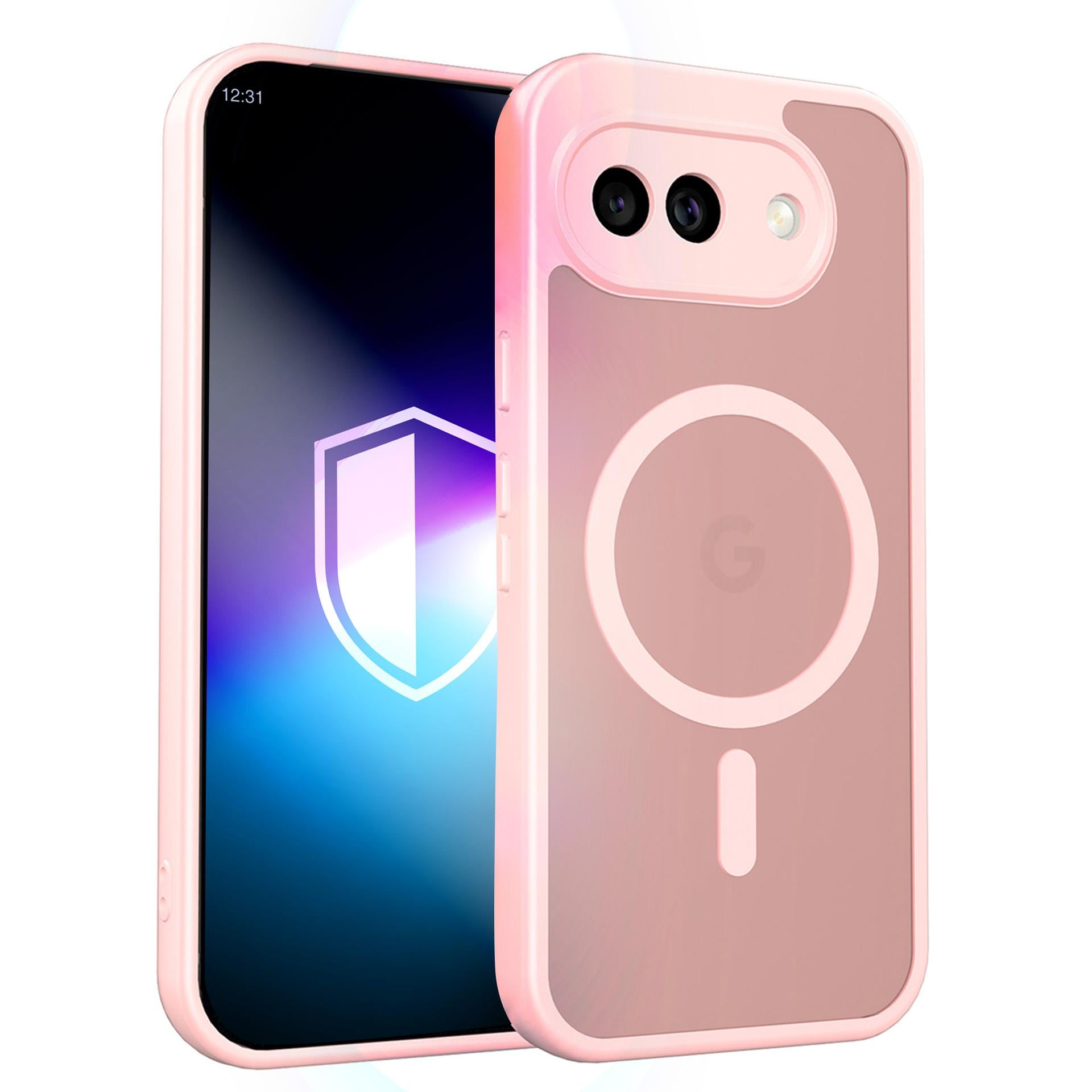 3mk Misty MagCase Google Pixel 10A:lle – vaaleanpunainen