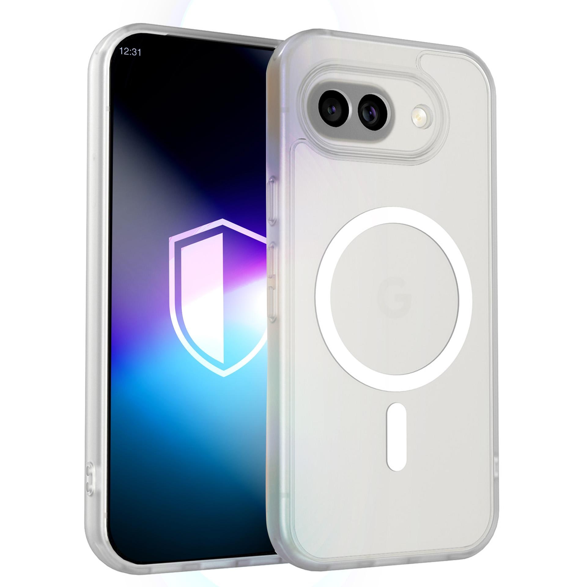 3mk Misty MagCase -kotelo Google Pixel 10A:lle – valkoinen