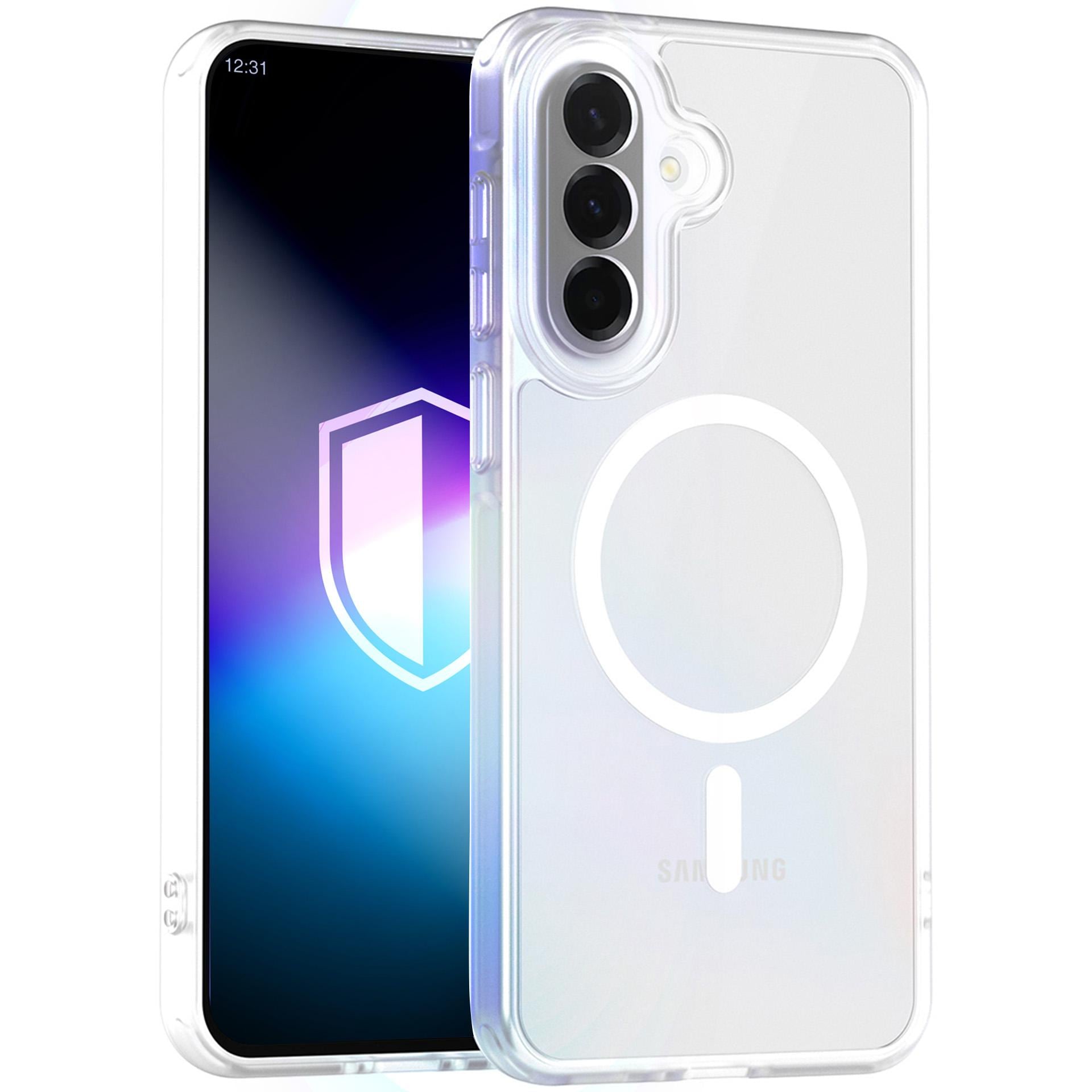 3mk Misty MagCase -kotelo Samsung Galaxy A57:lle – valkoinen
