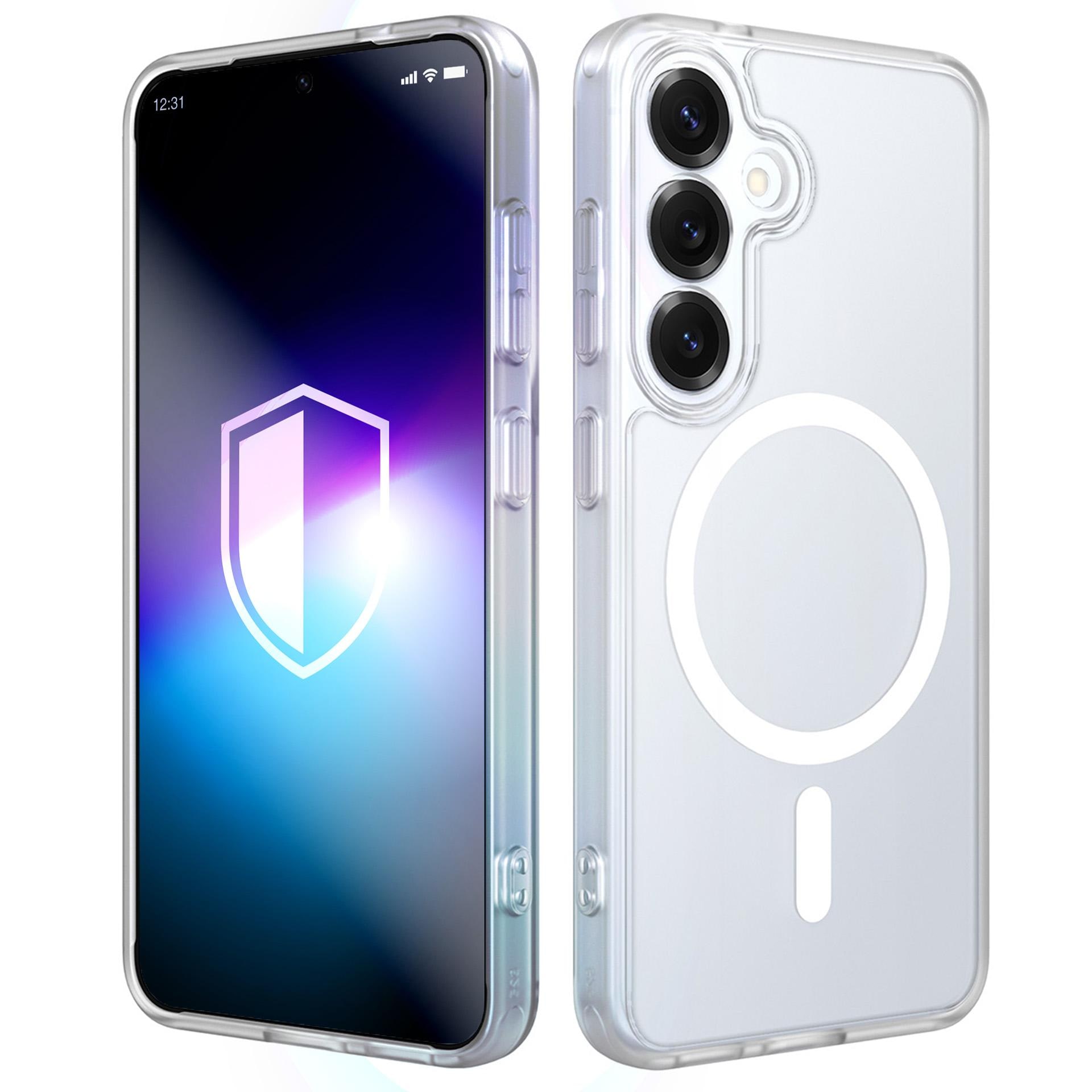 3mk Misty MagCase Samsung Galaxy S25:lle – valkoinen