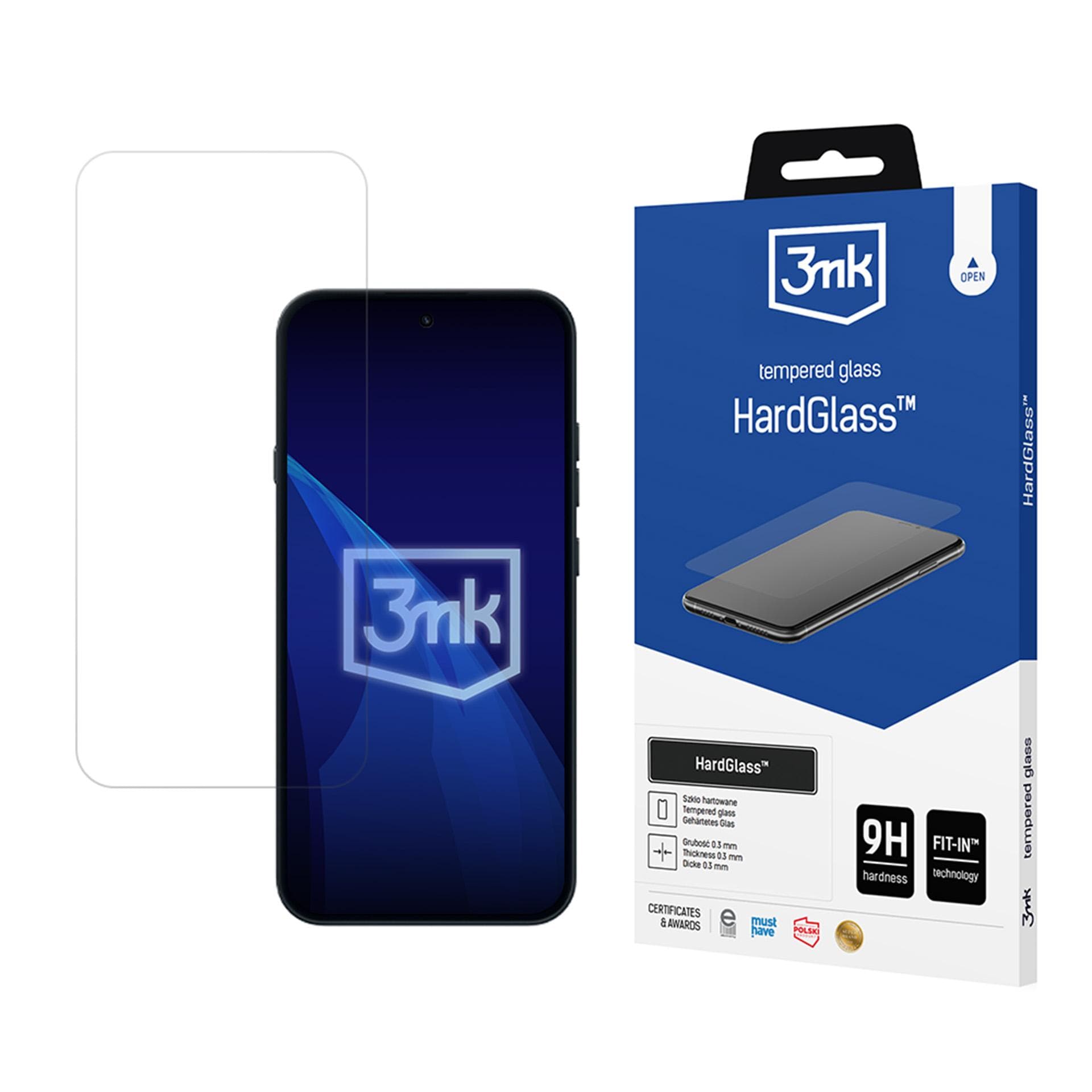 3mk HardGlass™ -karkaistu lasi Nothing Phone (4a) Pro -puhelimelle