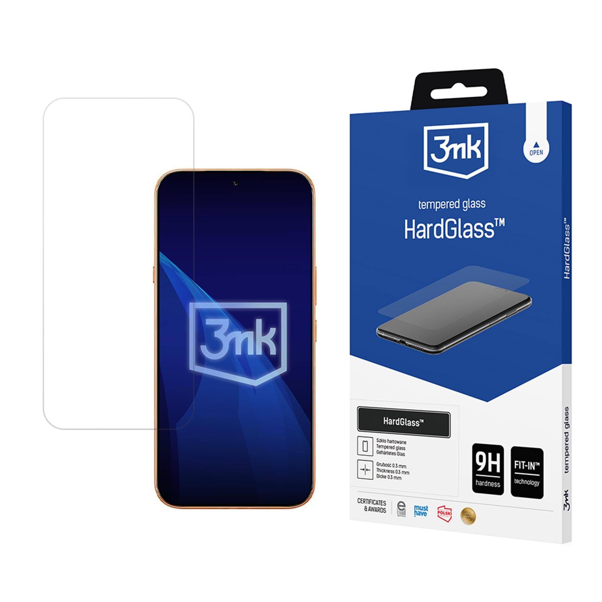 3mk HardGlass™ -karkaistu lasi Infinix Note 60 Pro -puhelimelle