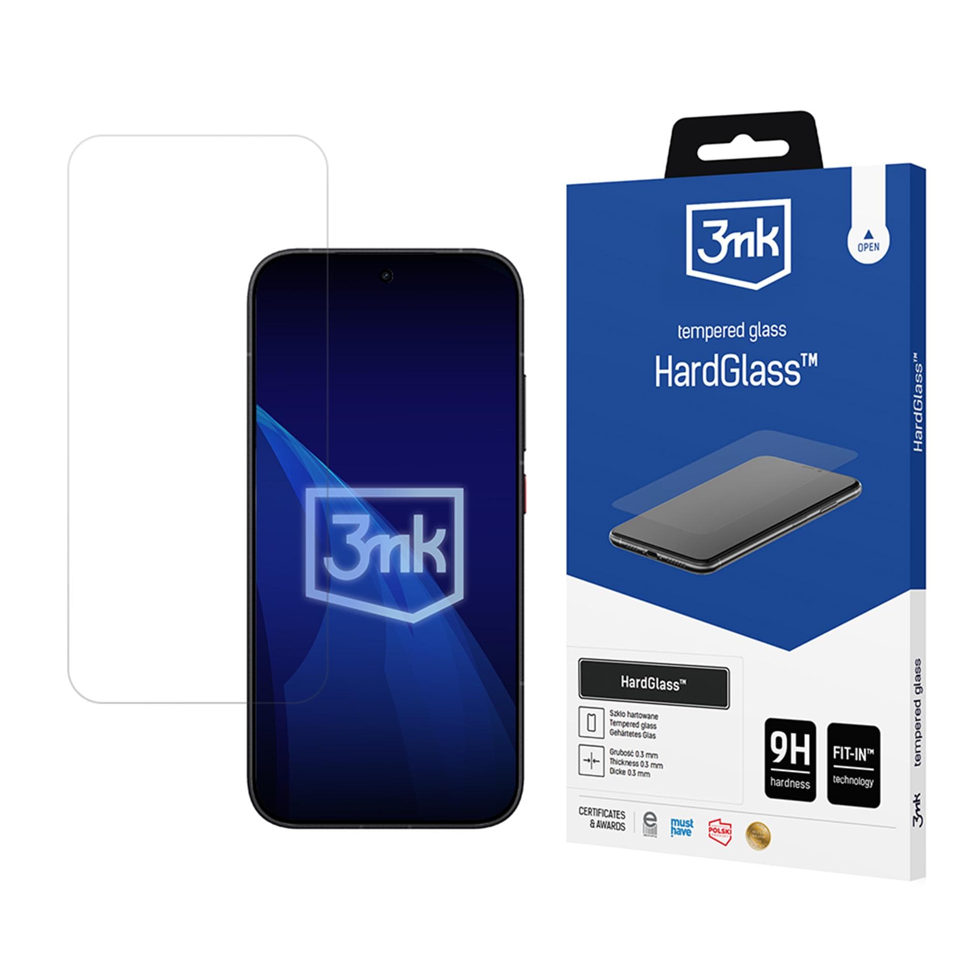 3mk HardGlass™ -karkaistu lasi Xiaomi Poco X8 Pro Max -puhelimelle