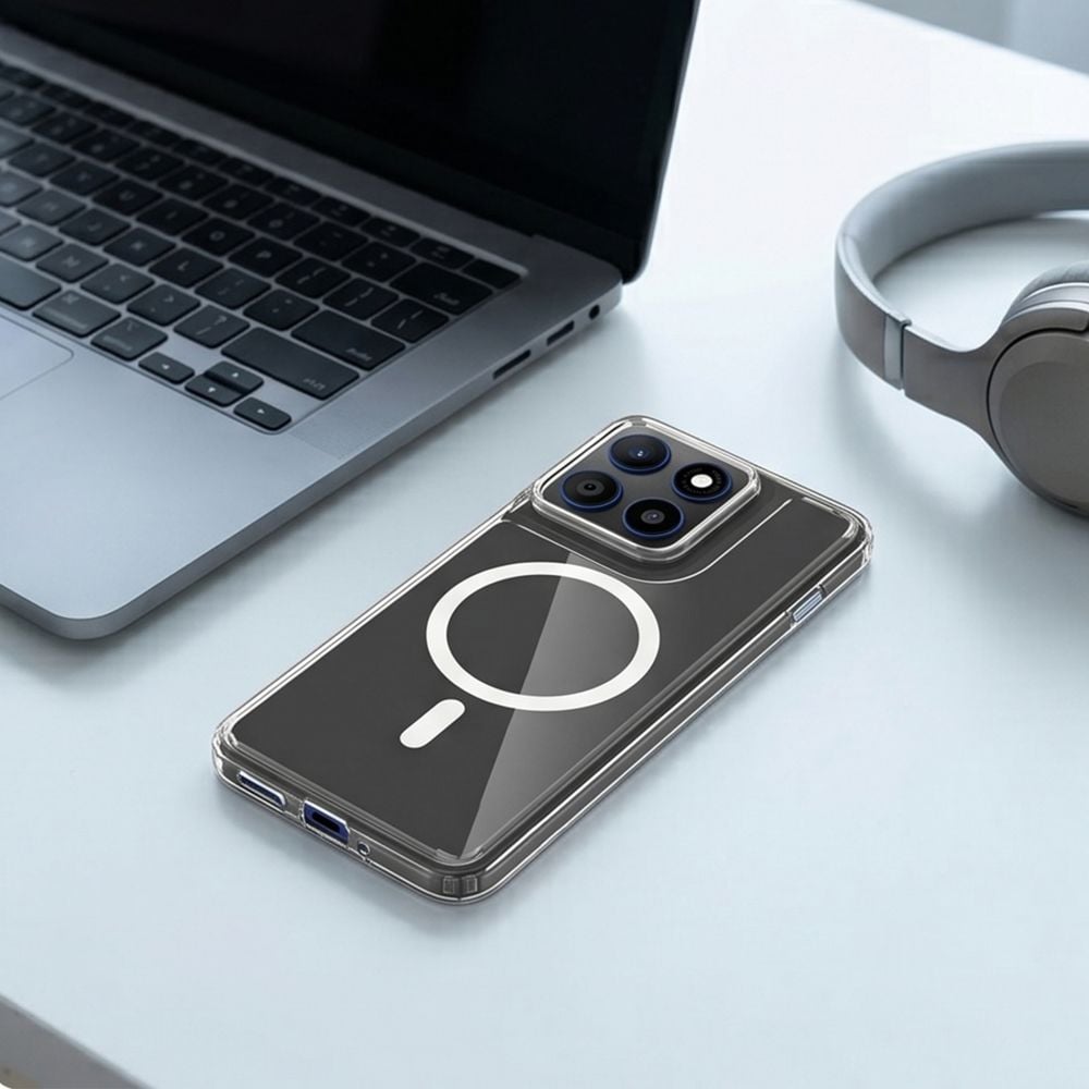 Tech-Protect FlexAir Hybrid MagSafe -suojakotelo Motorola Edge 70 5G:lle – kirkas