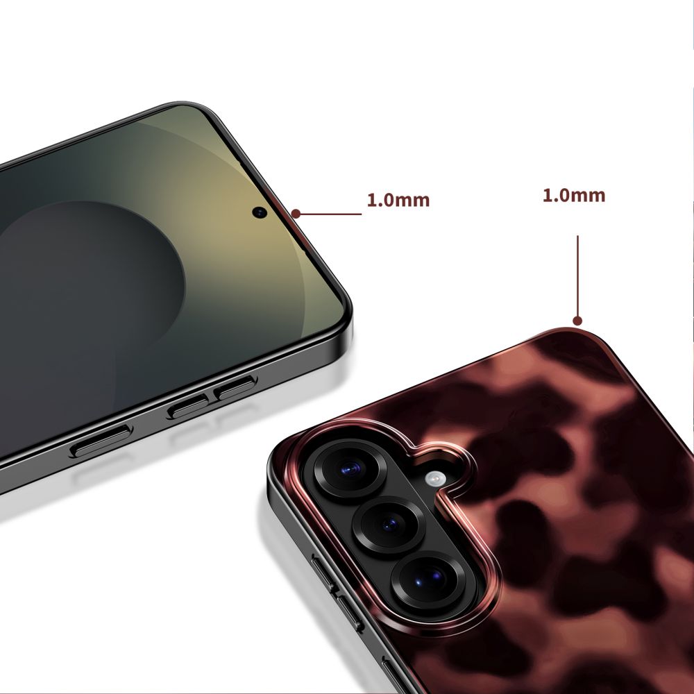 Tech-Protect Lamano MagSafe -kotelo Samsung Galaxy A27 5G:lle – ruskea ja musta