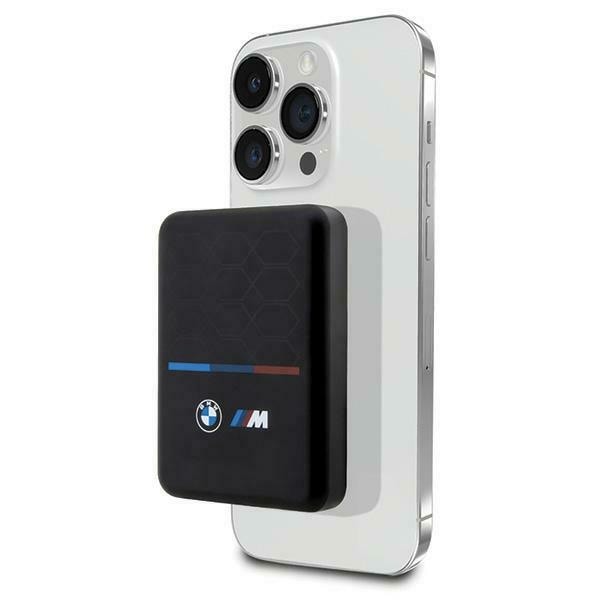 BMW M Collection MagSafe 15 W 3000 mAh induktiivinen varavirtalähde – musta