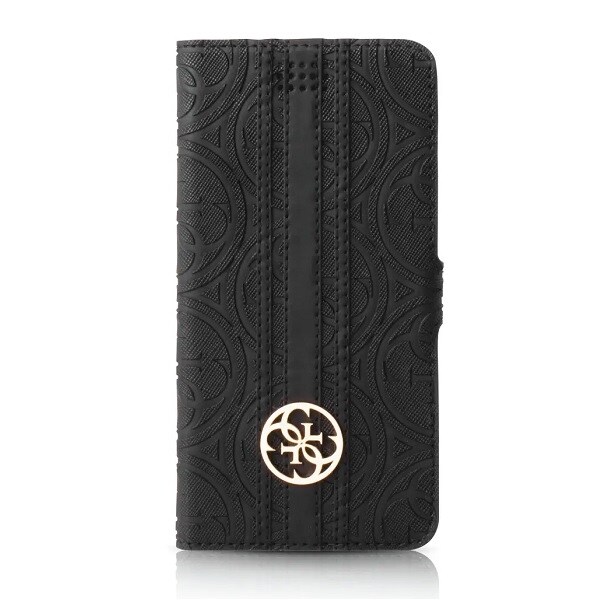Guess 4G Heritage Book Universal XL -suojakotelo 5,2" – 5,7" – musta