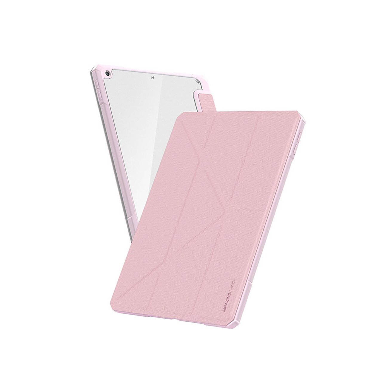 AmazingThing Titan Pro Folio -kotelo iPad Air 11" M3–M4 (2025–2026) - vaaleanpunainen